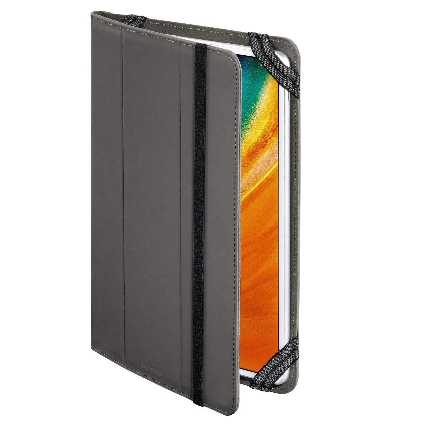 Hama Tablet-Hülle Schutz-Hülle Fold Universal Cover Tasche Grau 11, Smart Case Ständer für iPad Tablet PC Tab 9,5" 9,7 10" 10,2" 10,5" 11" – Bild 2 von 5