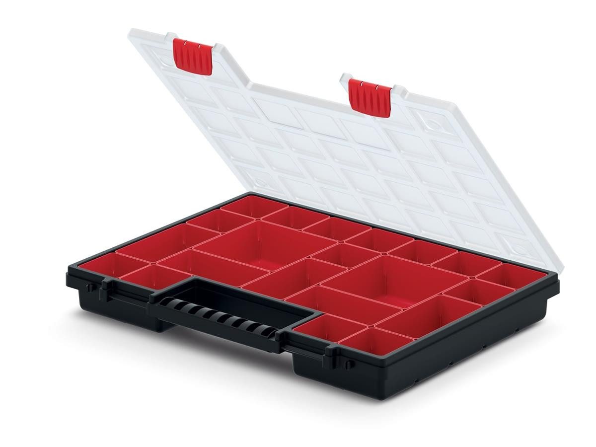 Kistenberg Werkzeugbox Nors Organiser NORB40 (39,9 x 30,3 x 5 cm, 6 St., 6er-Set) – Bild 3 von 5