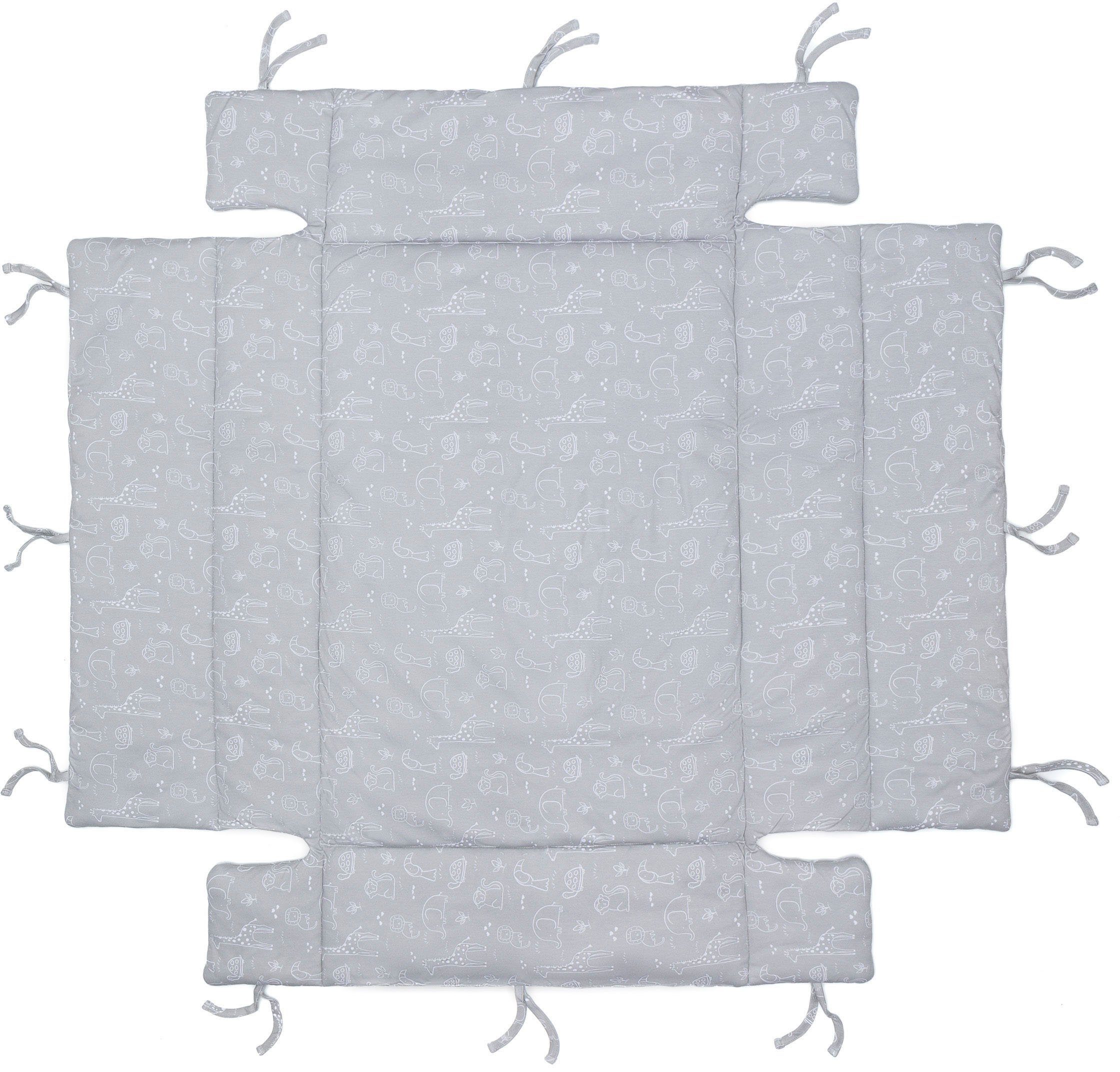 Fillikid Laufgittereinlage Flexi Jersey, Safari grau günstig online kaufen