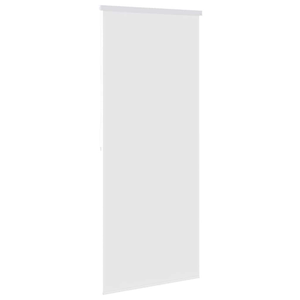 vidaXL Duschvorhang Duschrollo 100x240 cm Weiß Breite 100 cm, Duschrollo 100x240cm Weiß Duschvorhang Dusche Rollo Badewannenvorhang – Bild 4 von 5