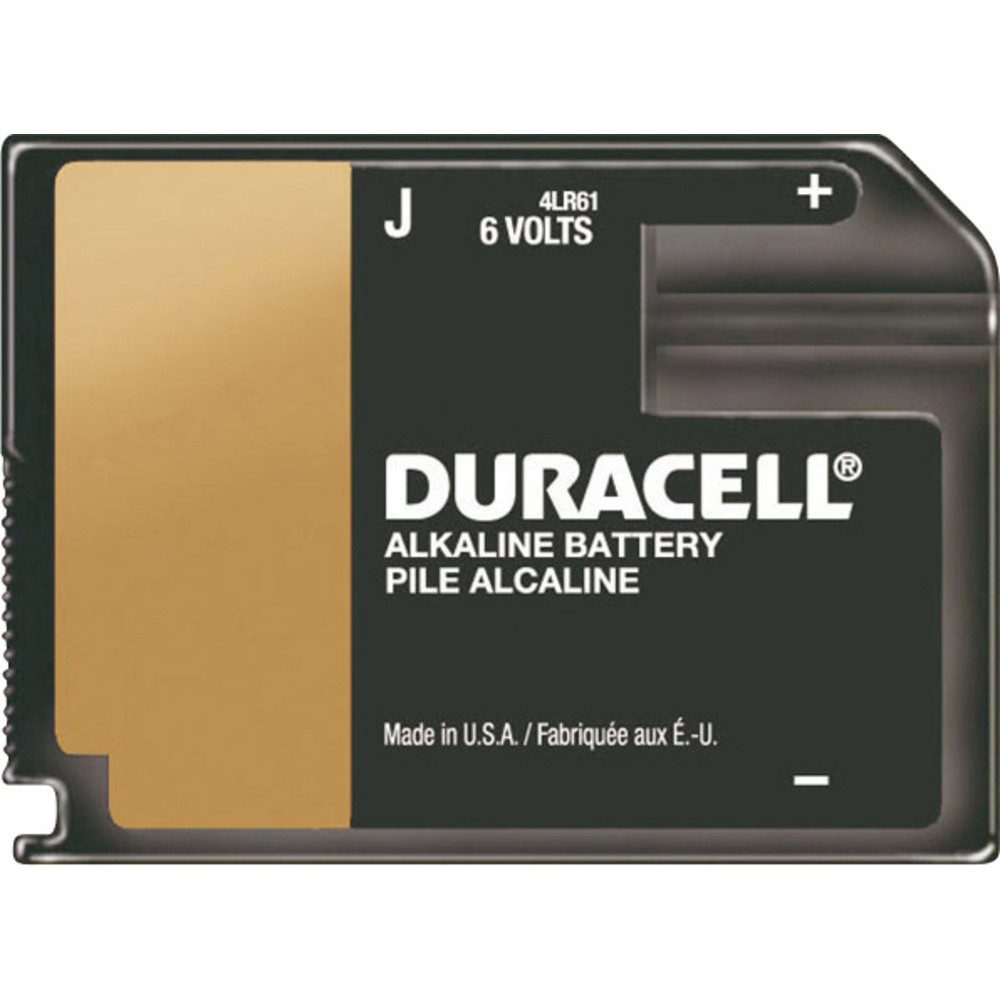 Duracell Duracell 4LR61 Block Spezial-Batterie 6 V (Flat Pack) Alkali-Mangan 6 Batterie