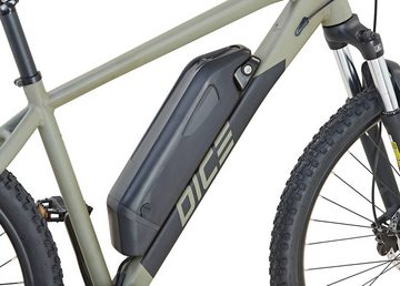 Prophete E-Bike DICE 2.0, 9 Gang Shimano, Kettenschaltung, Heckmotor, 499 Wh Akku, Pedelec, Elektrofahrrad für Herren, MTB, Mountainbike