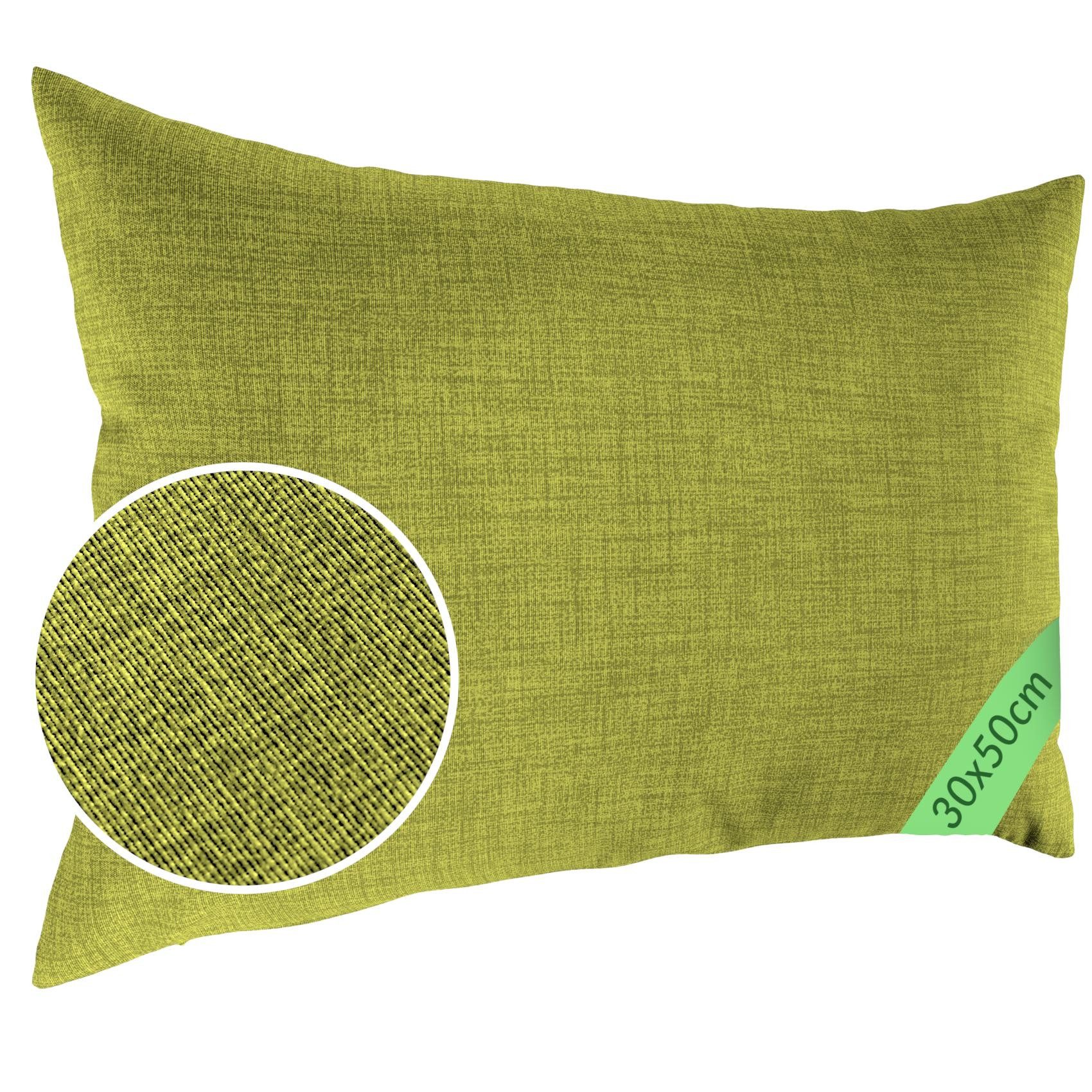 ANRO Dekokissen MrJack Kissenbezug Leinenoptik Deko Kissen Uni, Sofakissen günstig online kaufen