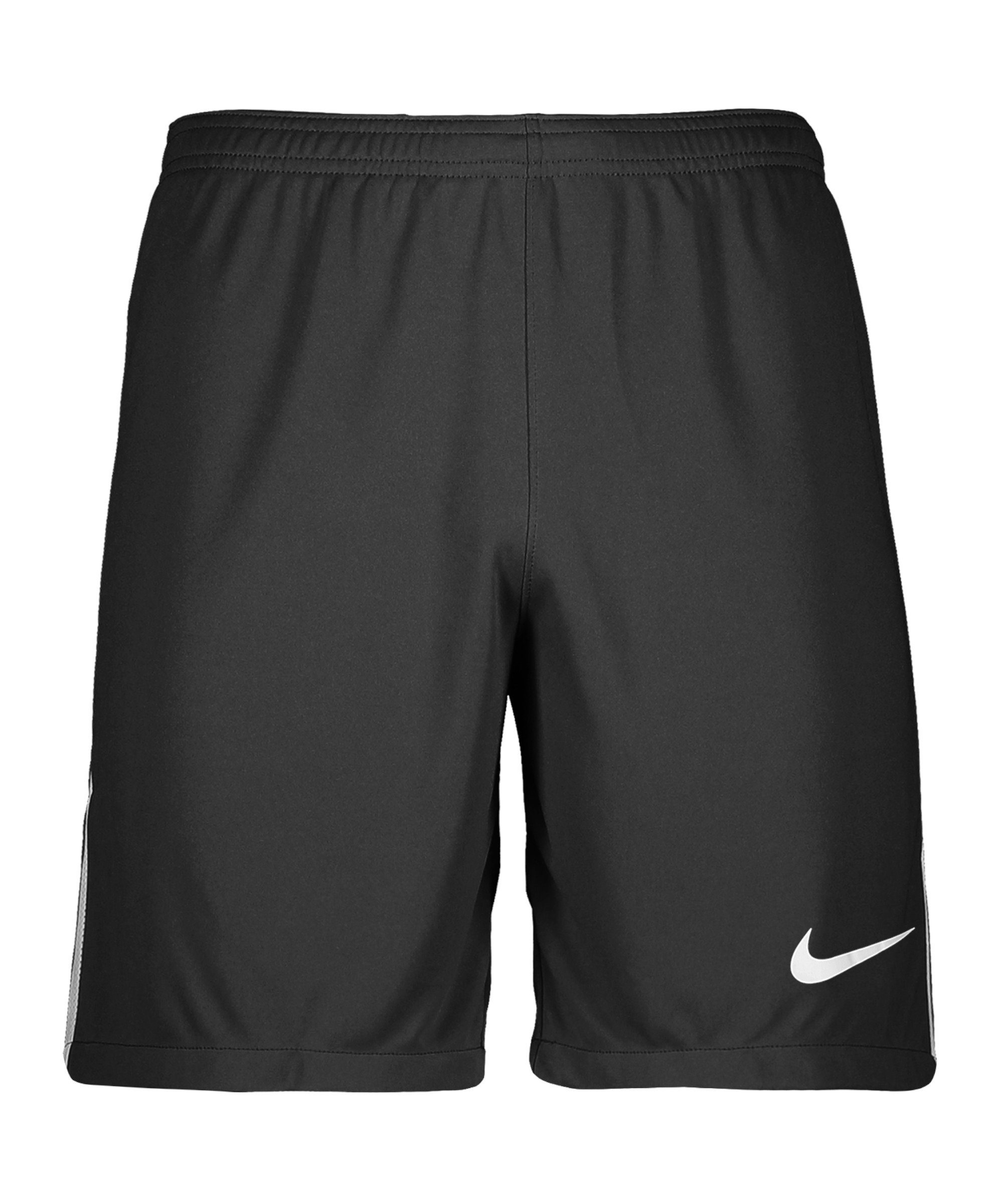 League schwarzweissweiss Nike Short III Sporthose