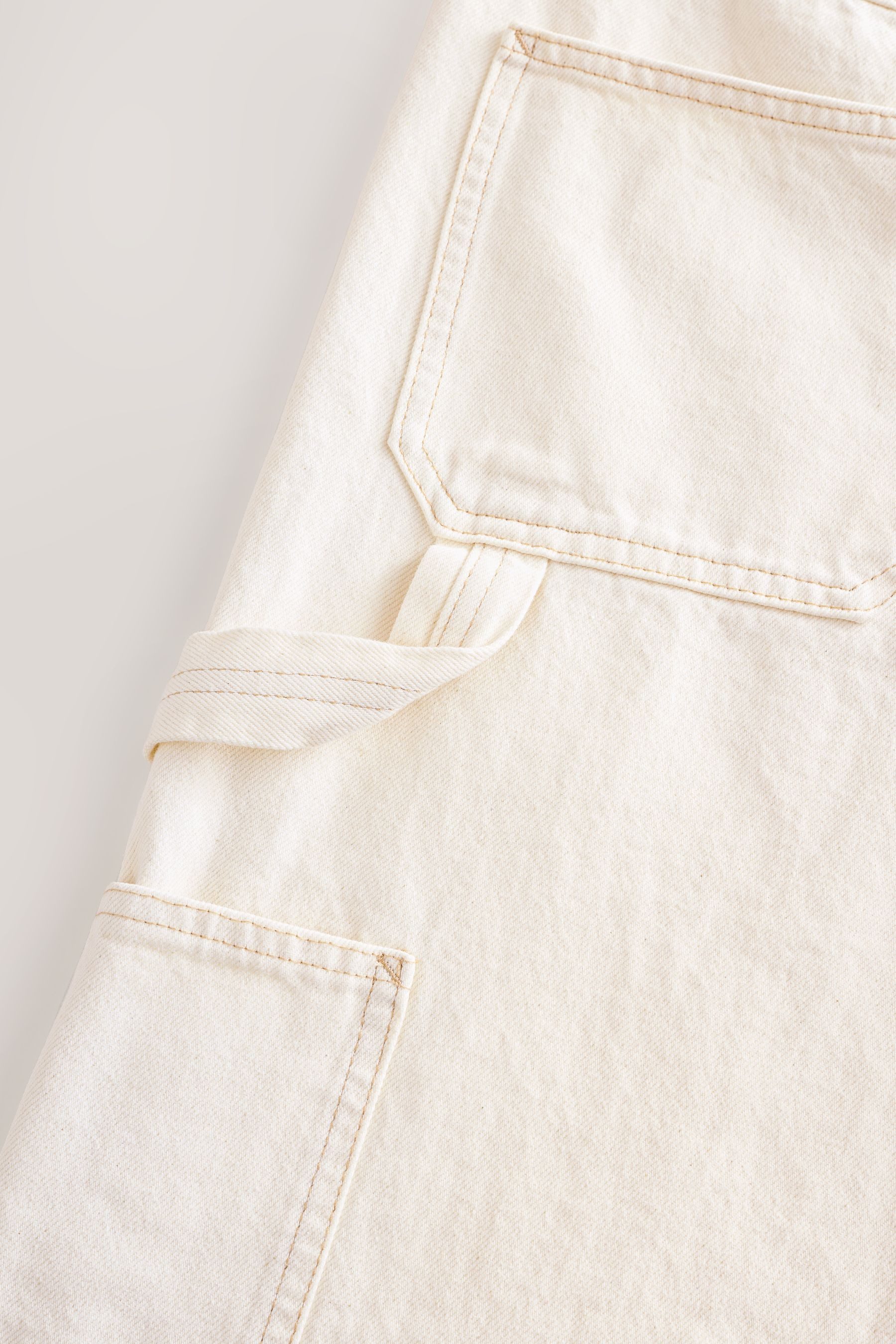 Next Workerjeans Weite Zimmermannsjeans aus 100 % Baumwolle (1-tlg)