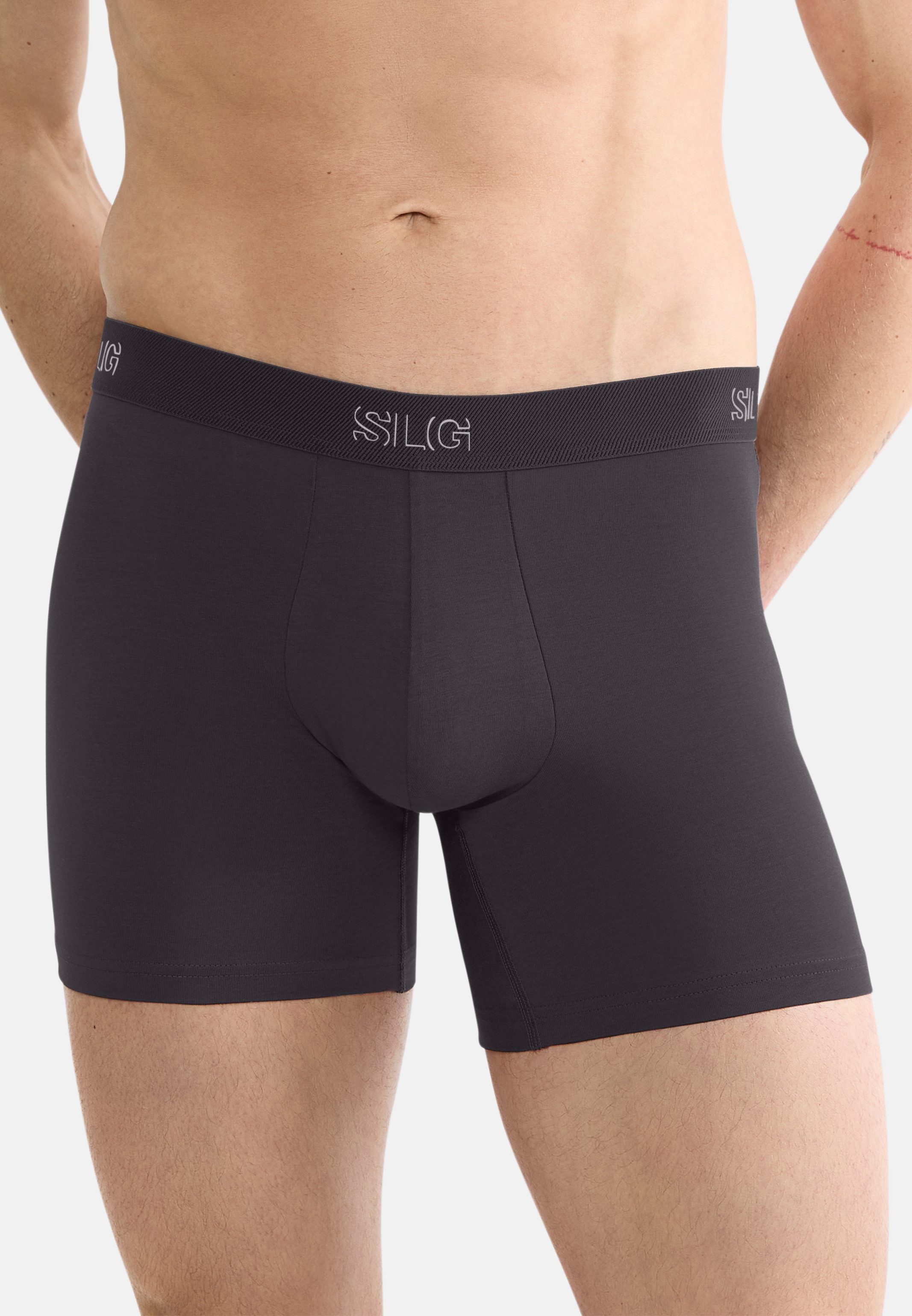 sloggi Retro Boxer 6er Pack SLG Base (Spar-Set, 6-St) Retro Short / Pant - Baumwolle - ohne Eingriff - Atmungsaktiv