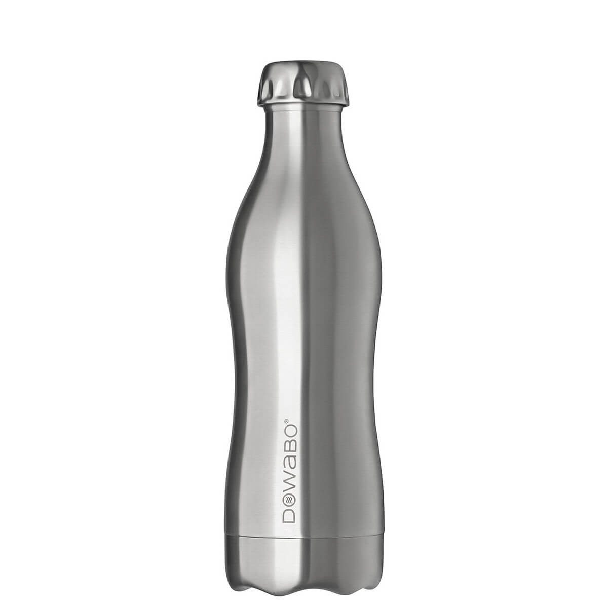 Isolierflasche Dowabo Dowabo Pure Steel