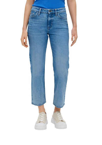 s.Oliver 5-Pocket-Jeans Karolin mit floralem Muster