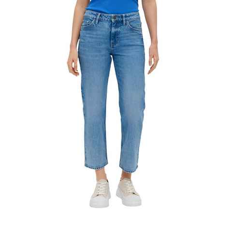 s.Oliver 5-Pocket-Jeans Karolin mit floralem Muster