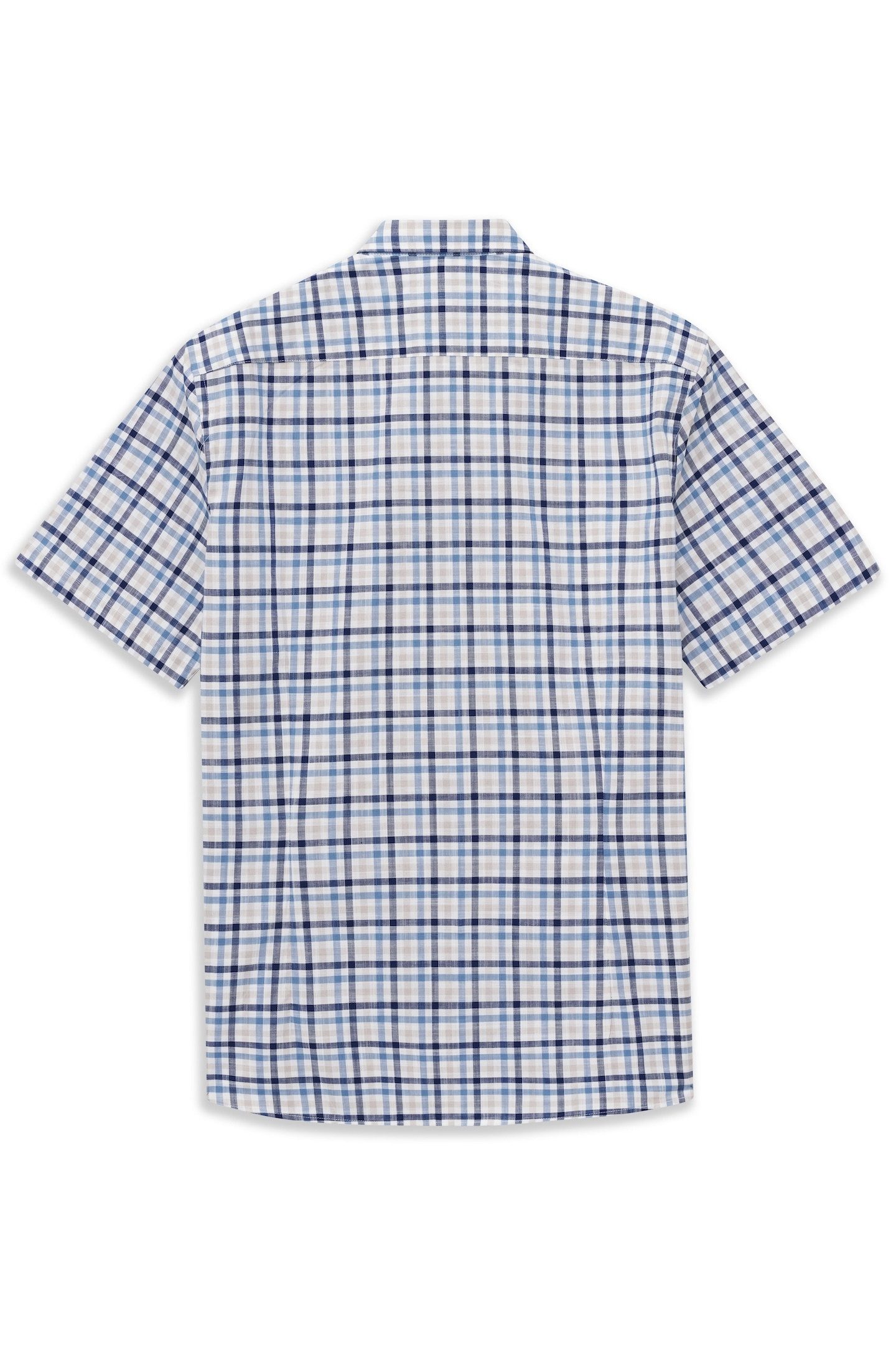 bugatti Kurzarmhemd Modern Fit kariert mit günstig online kaufen