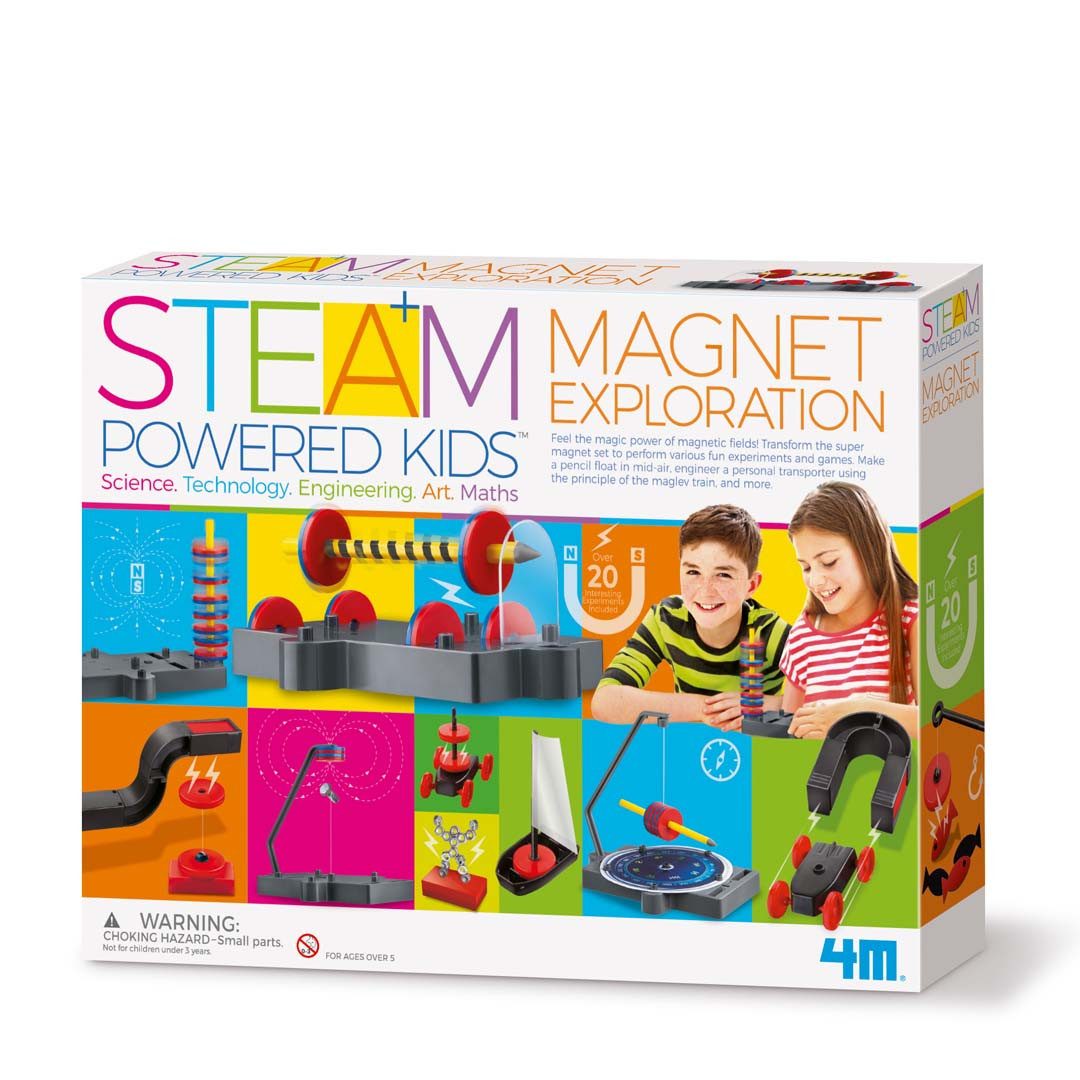 4M Experimentierkasten STEAM Powered Kids, Magnet Exploration