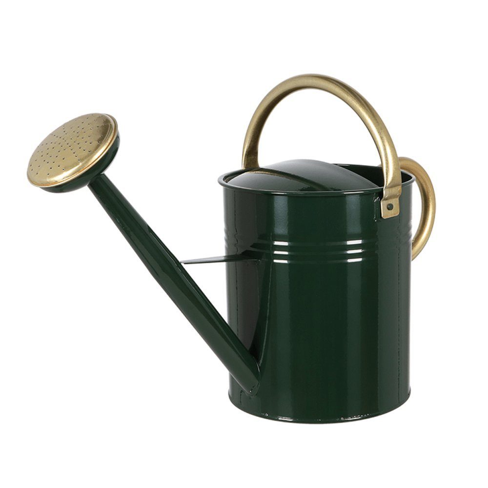 esschert design Gießkanne Gießkanne 9,5 L englisches Design grün Garten Stahl