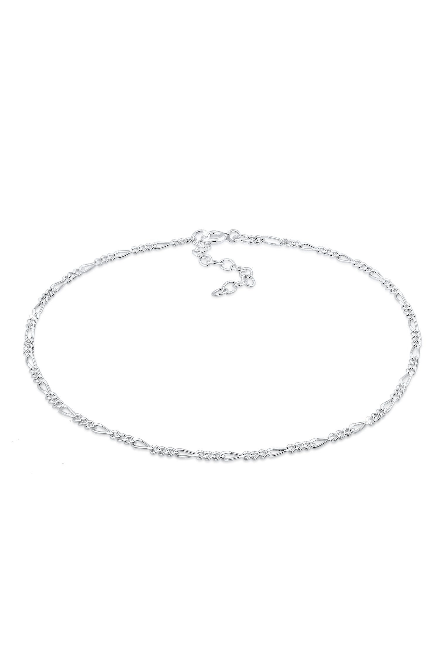 Silber Basic Fußkette 925 Elli Figaro Fußkettchen