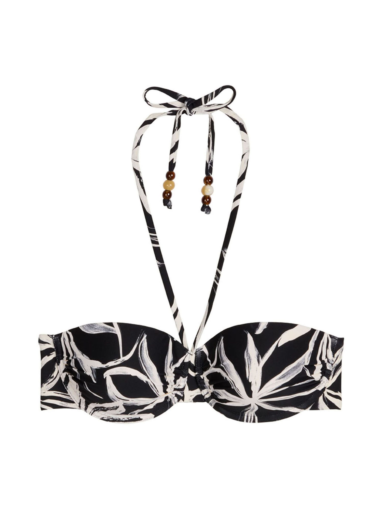 Marc O'Polo Bügel-Bikini-Top Abstract Floral, Bikini Top mit Bügel, Stützendes Bikini‑Top, Unterwire Bikini