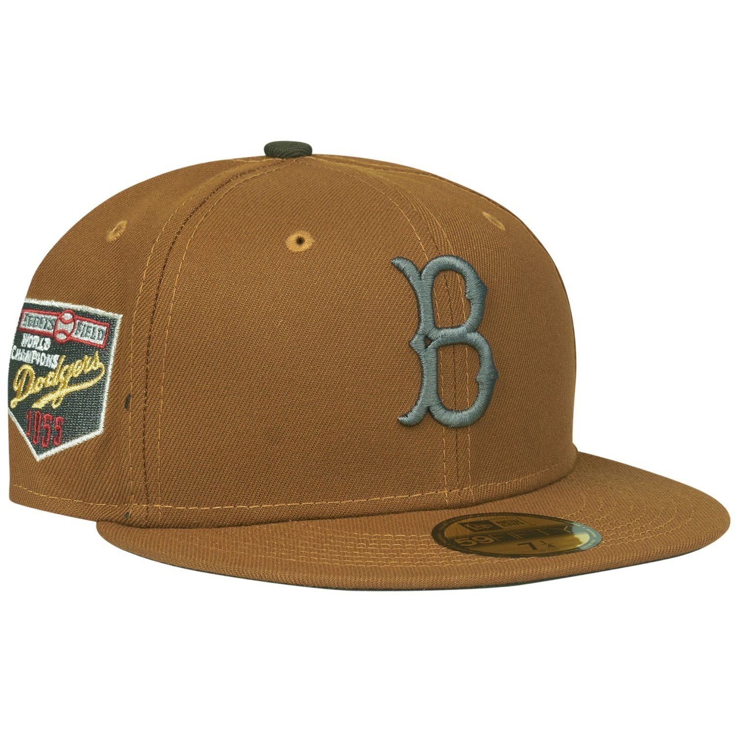New Era Fitted Cap 59Fifty 1955 SERIES Dodgers WORLD Brooklyn