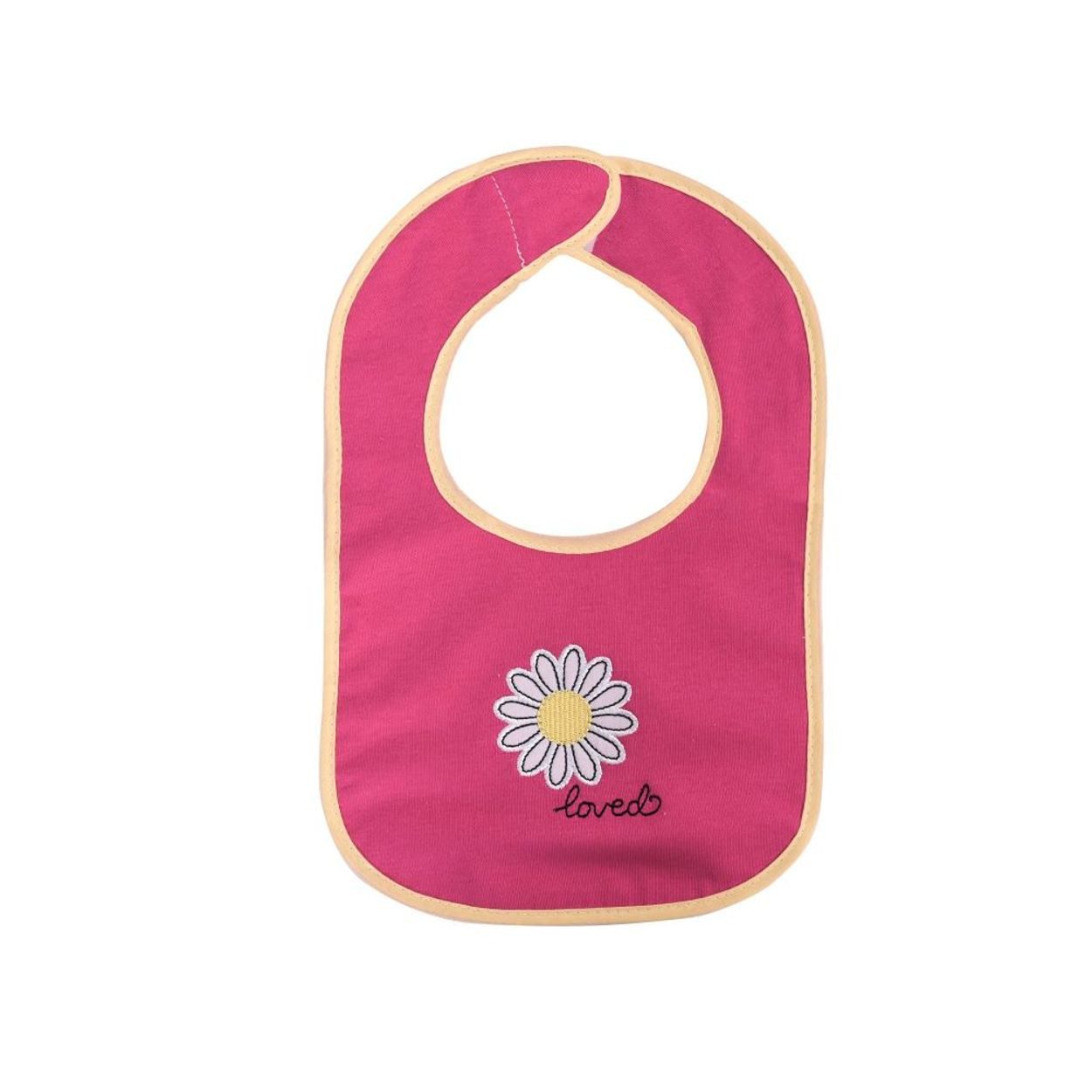 Baby Care Lätzchen Babylätzchen 3er Set, (1-St), Selbstverschluss einlagig, wasserdicht, Baumwolle