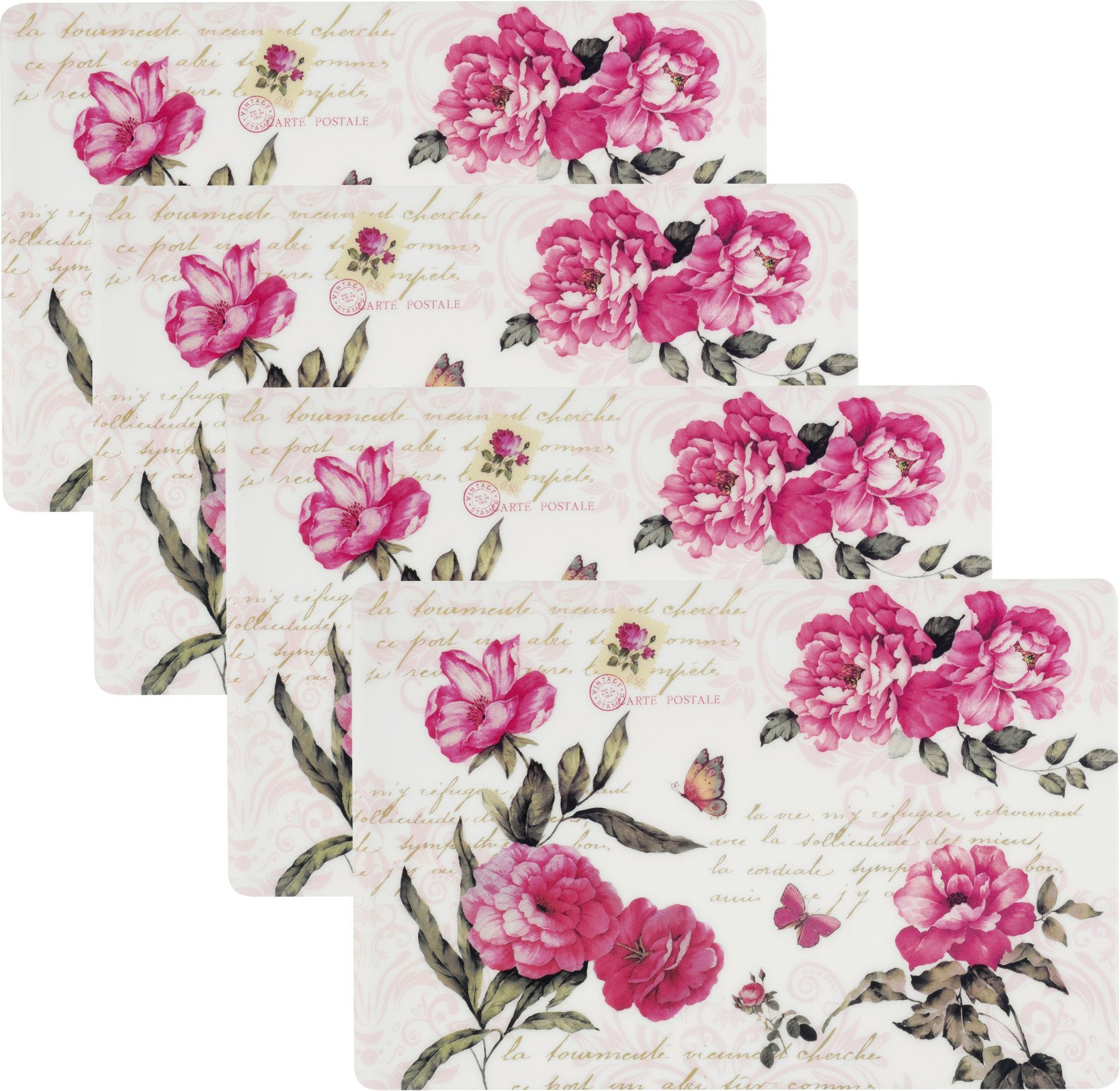 Peyer Syntex Platzset Tischset 4er-Pack, abwaschbar Motiv günstig online kaufen