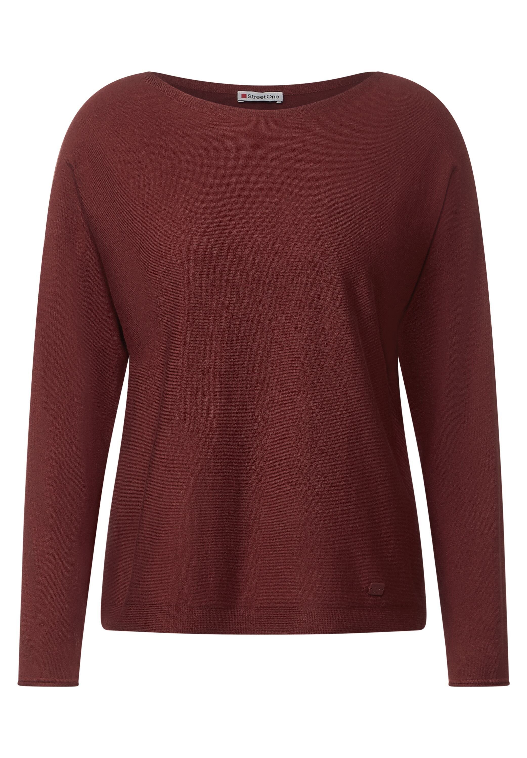 Rote Street One Pullover für online OTTO kaufen Damen 