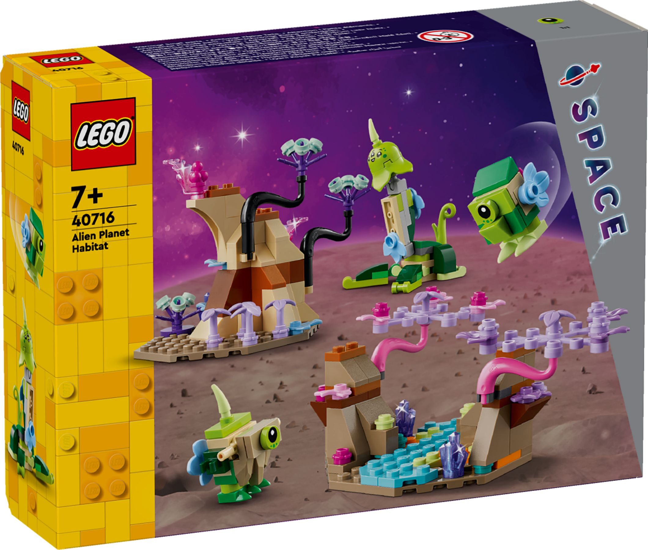 LEGO® LEGO® Miscellaneous 40716 Alien-Planet Konstruktionsspielsteine, (206 St)