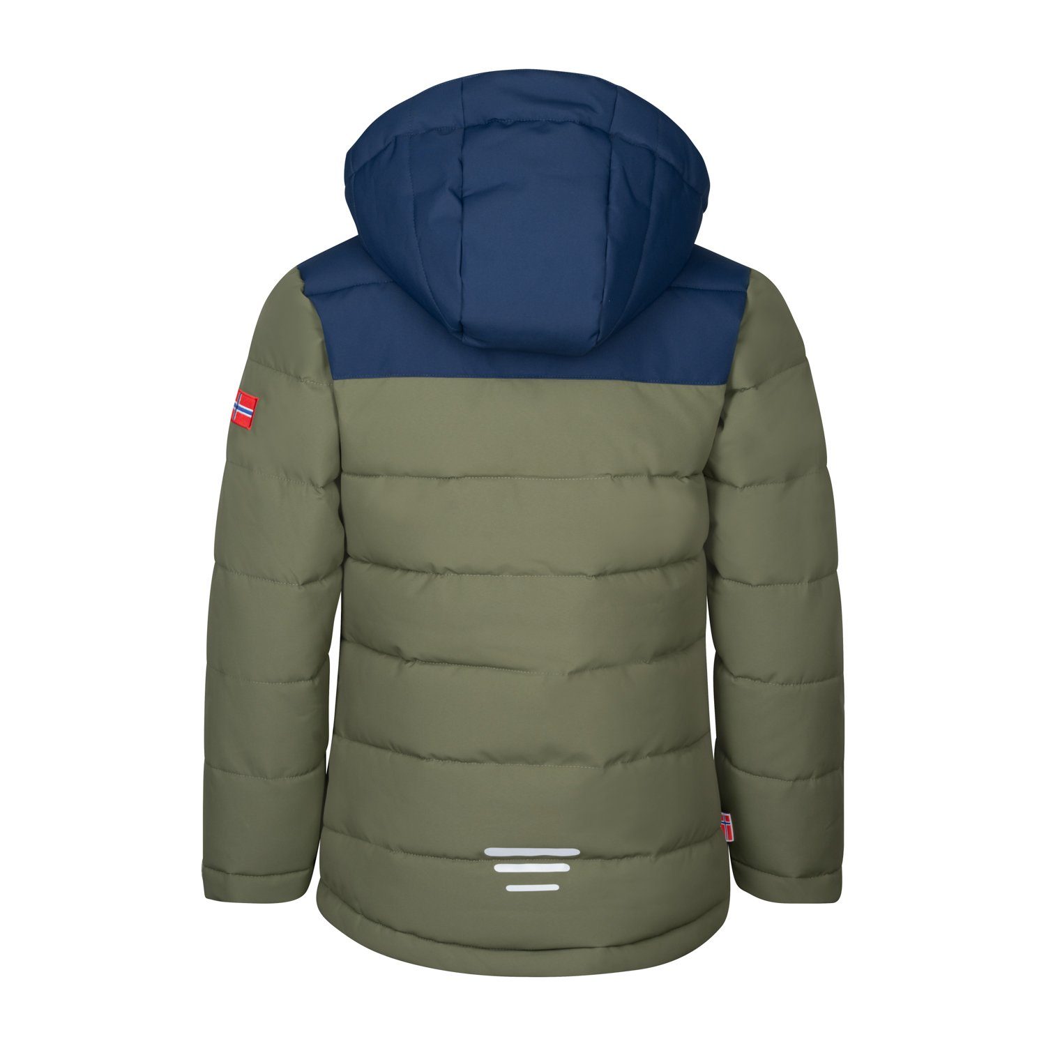 TROLLKIDS Marine/Dunkle Winterjacke Minze Gryllefjord Olive/Kalte