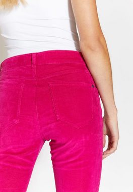 AENGELS Slim-fit-Jeans Slim-Fit-Jeans Slim mit Ziernähten mit Label-Applikationen