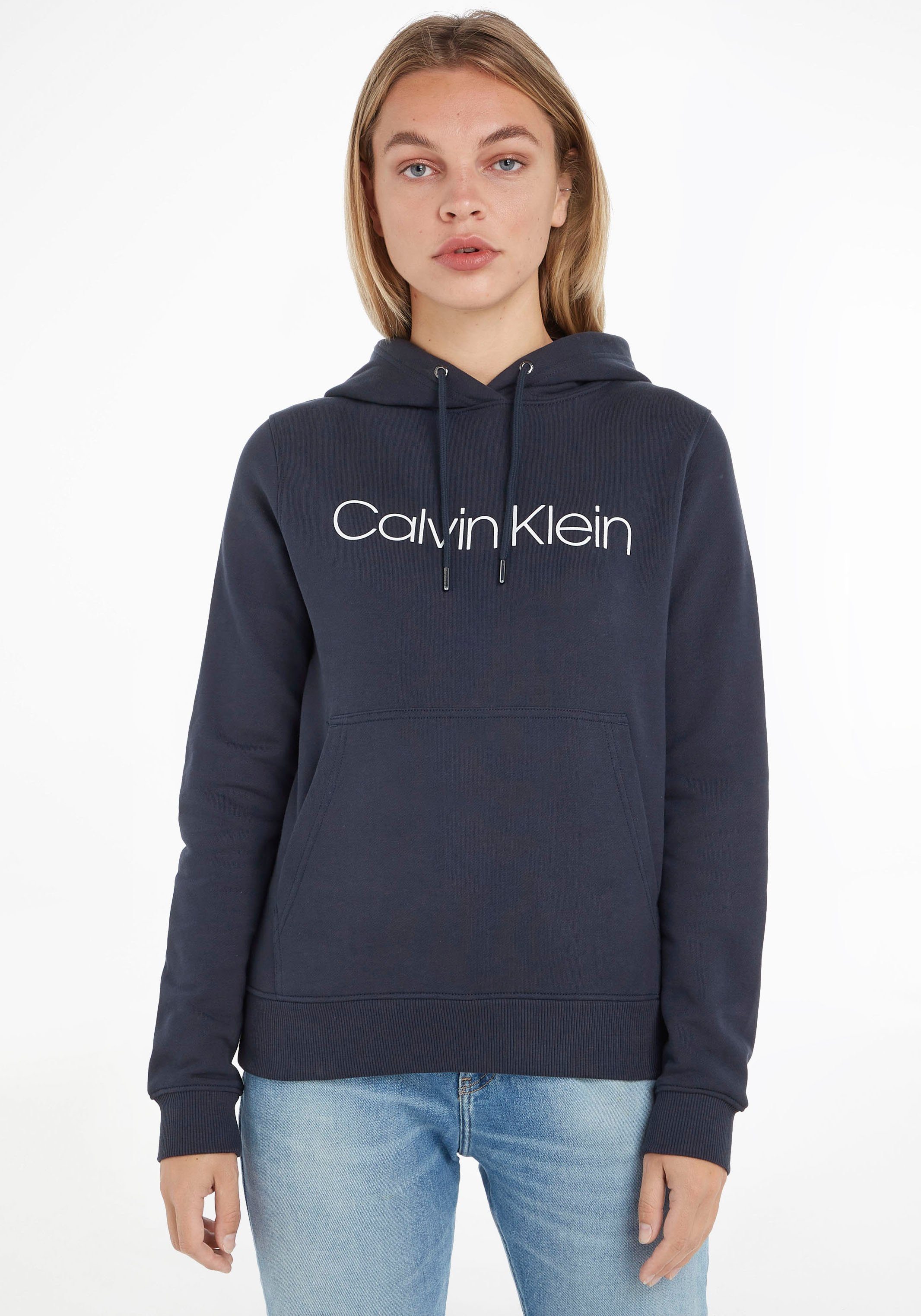 Calvin Klein Kapuzensweatshirt »LS CORE LOGO HOODIE« mit großem Calvin Klein  Logo-Schriftzug online kaufen | OTTO