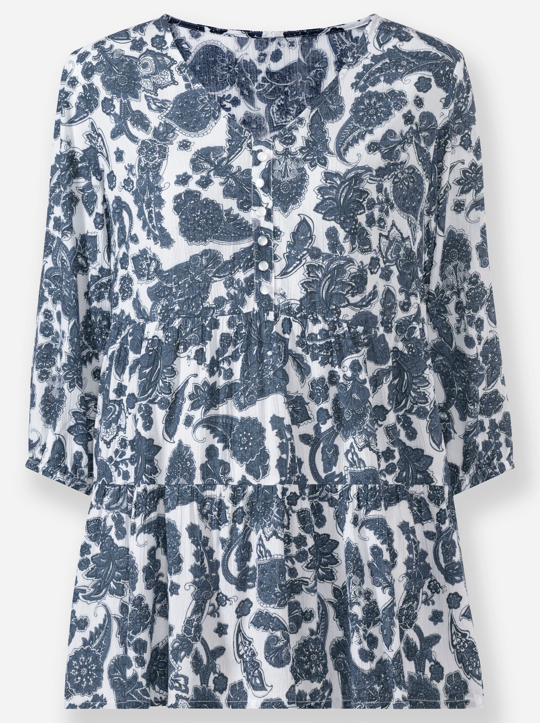 Witt Klassische Bluse Web-Tunika