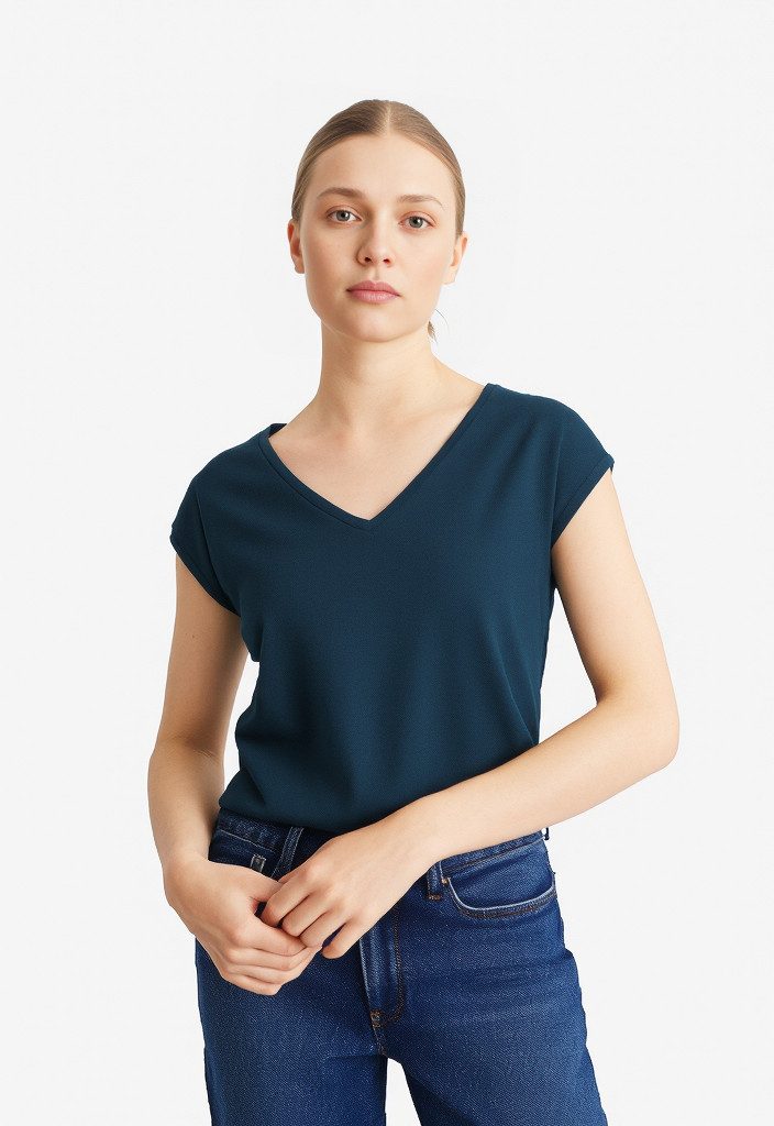 pieces Kurzarmshirt PCKAMALA TEE NOOS BC günstig online kaufen