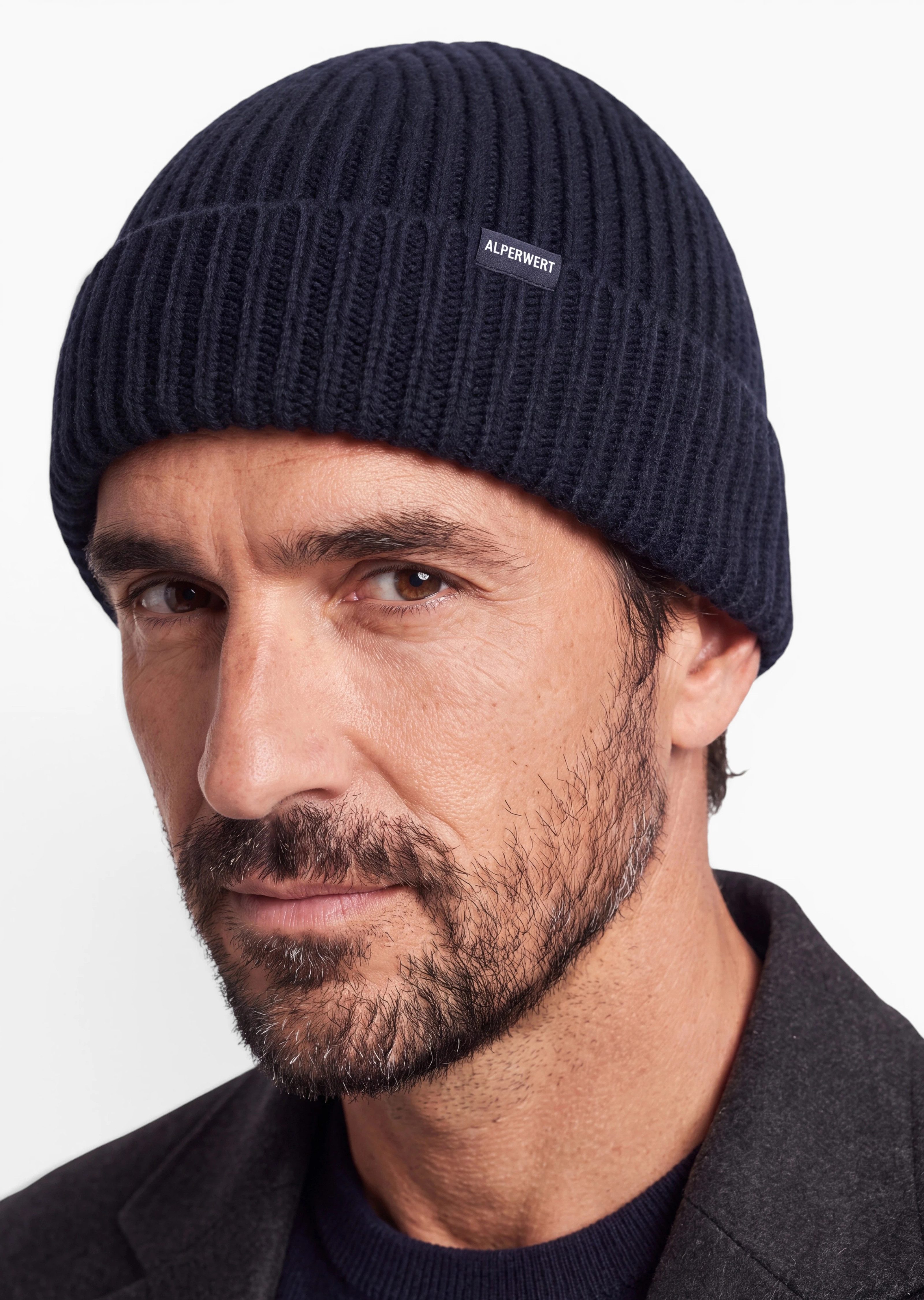 Alpenwert Strickmütze Beanie Mütze für Damen & Herren – warm und atmungsaktiv Elastische Unisex-Passform