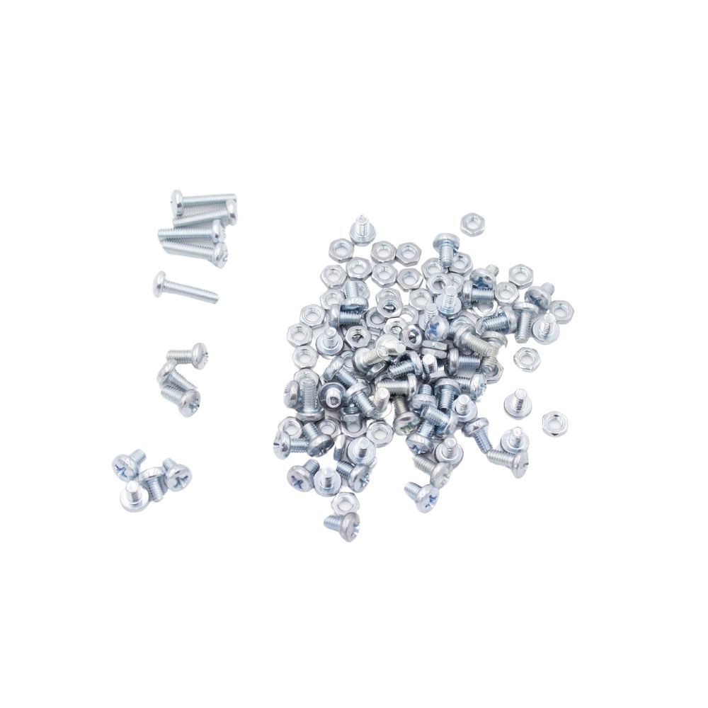 Einzelkomponenten Schrauben & Muttern, Zubehörteile Metallbaukasten