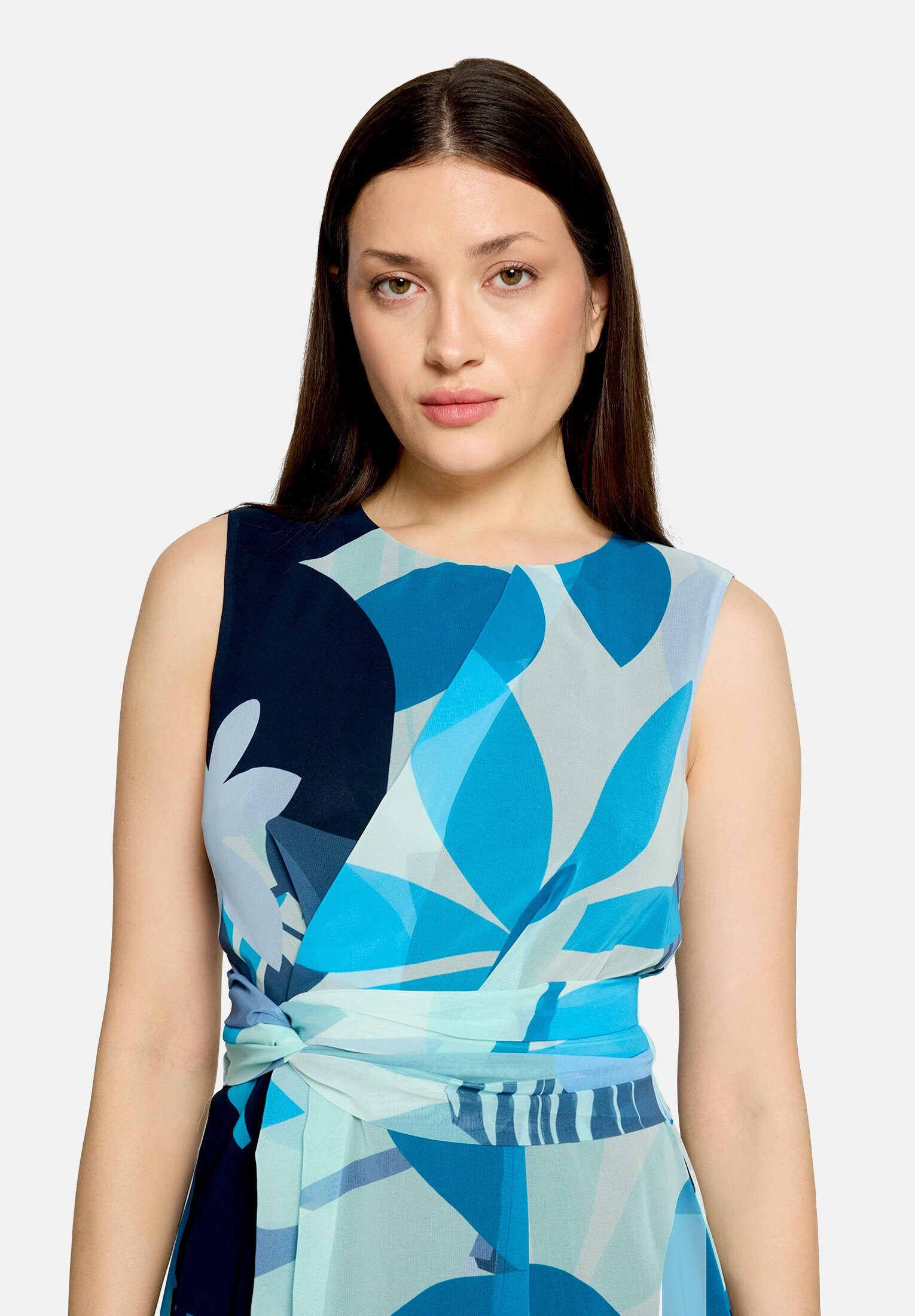 Betty&Co Midikleid Damen ohne Arm
