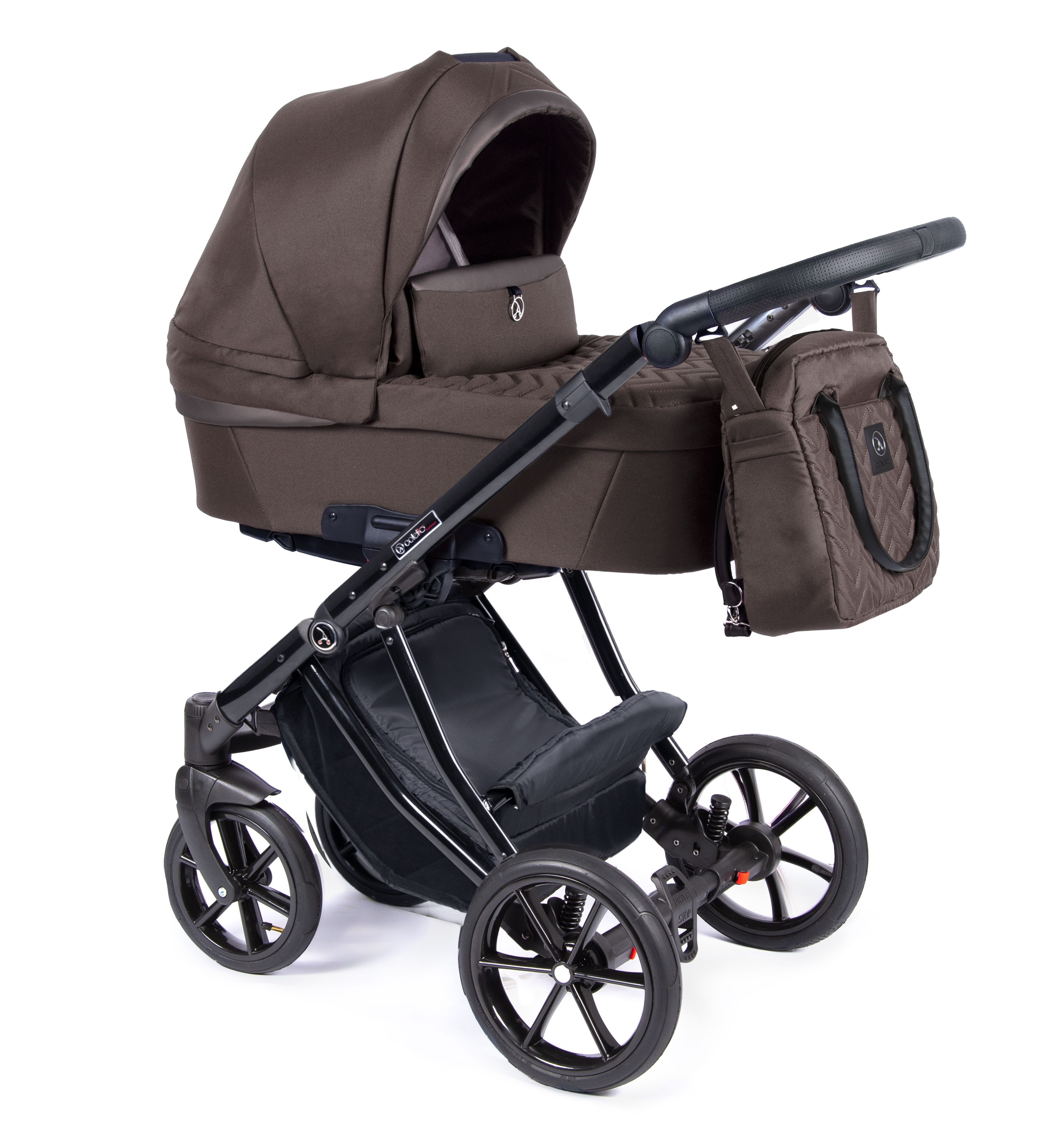 Braun = Gestell schwarz