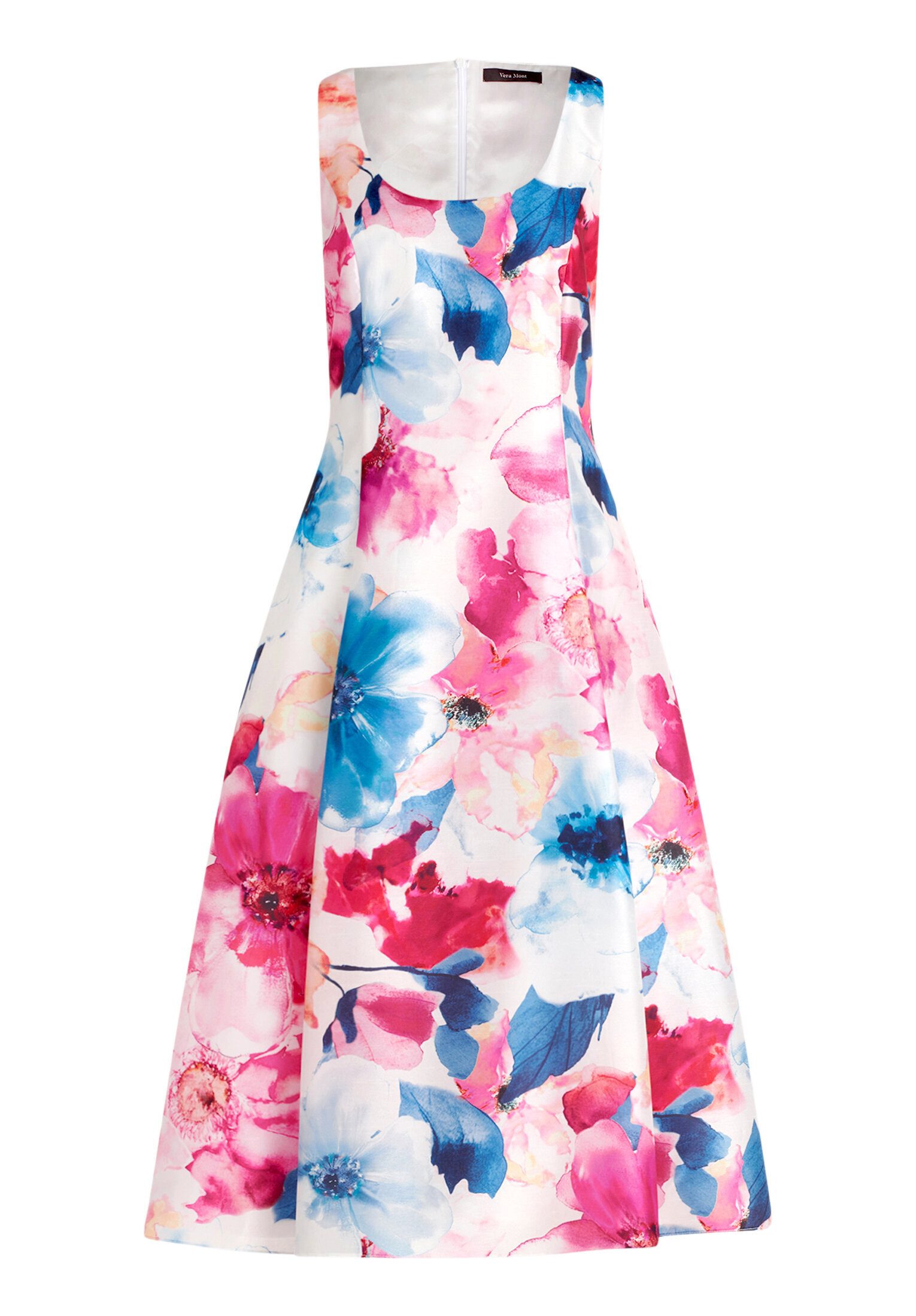 Vera Mont Cocktailkleid Damen mit Kellerfalten