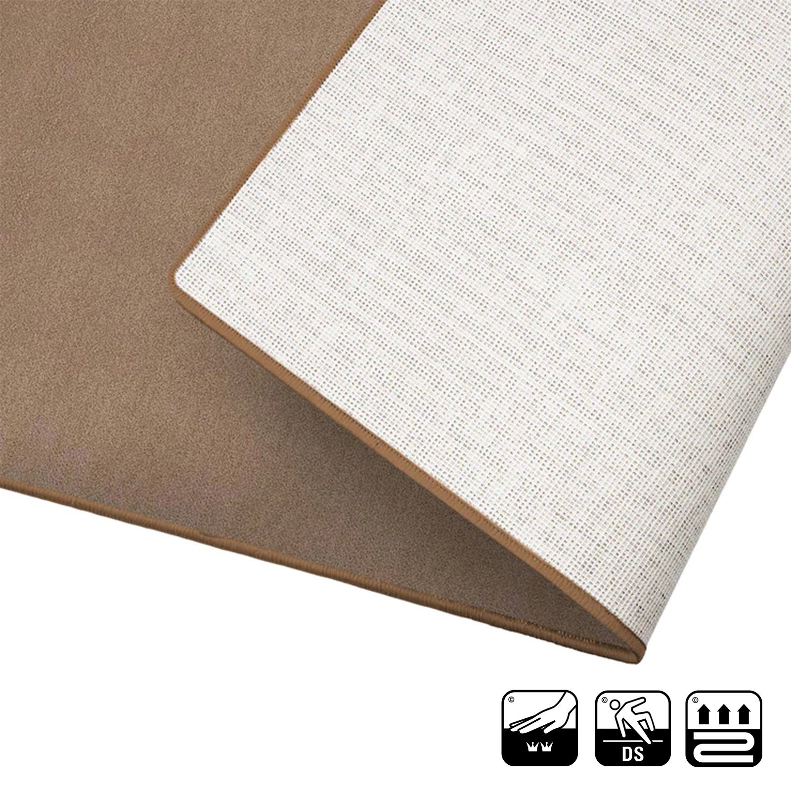 Karat Hochflor-Bettumrandung Fallon, Bettvorleger, Läufer-Set ideal günstig online kaufen