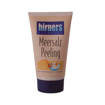 Salz Hirner Salzpeeling Hirner Meersalz Peeling Tube 150 ml - Gesichts- und Körperpeeling, Ideal als Saunapeeling - Mit Bienenhonig