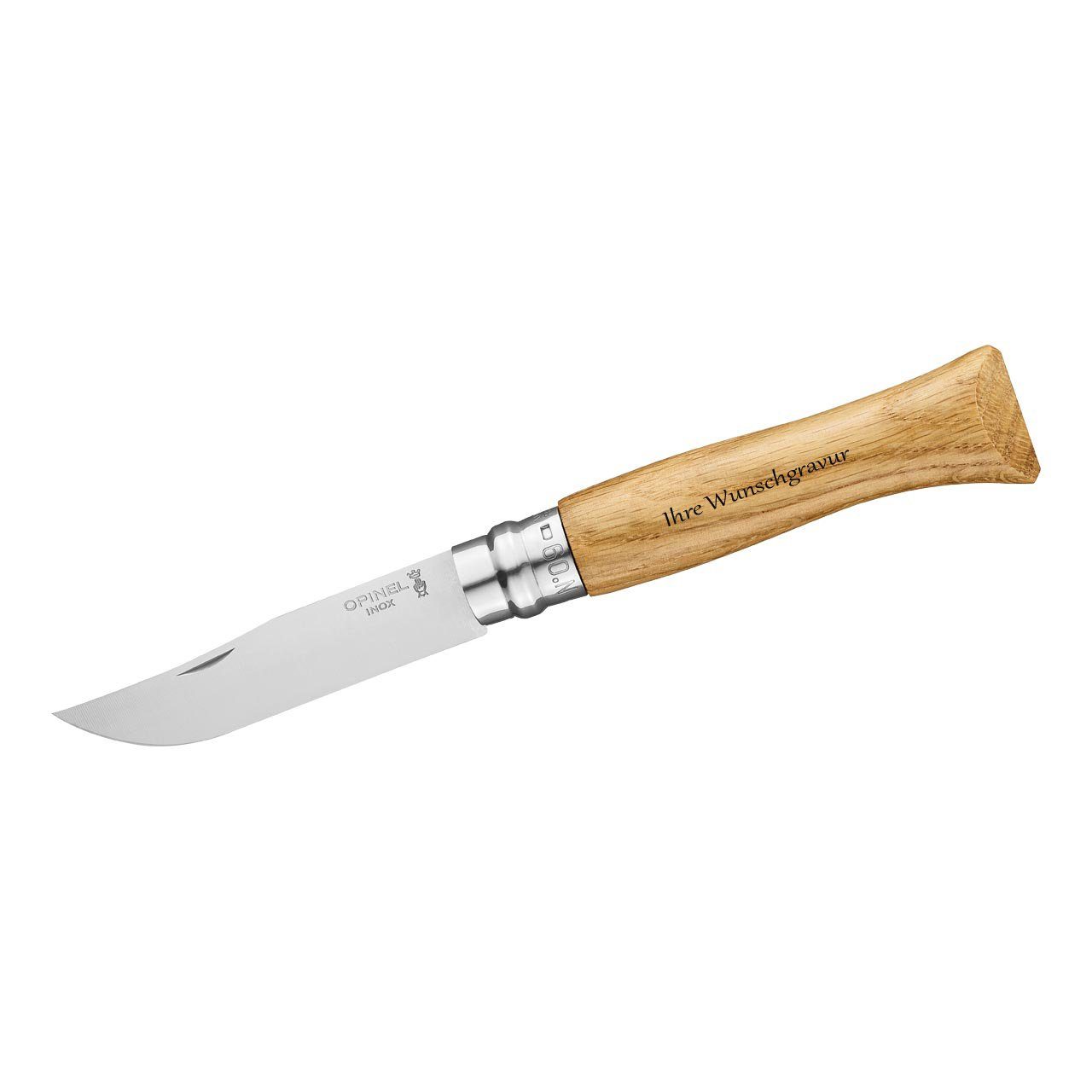 Taschenmesser No. 09 Eiche, mit Namensgravur