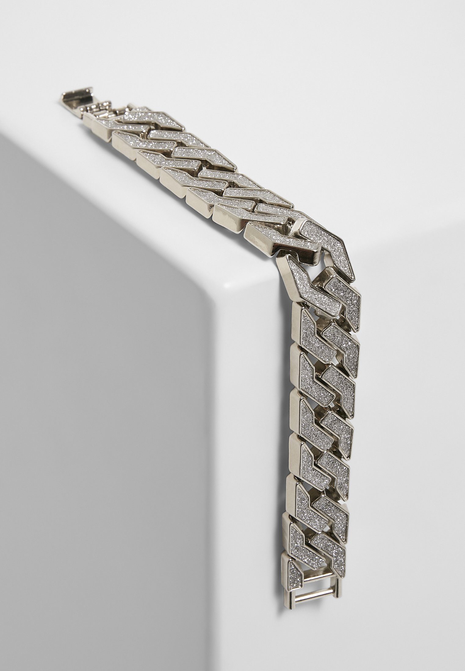 URBAN CLASSICS Accessoires Bracelet SILVER Glitter Bettelarmband