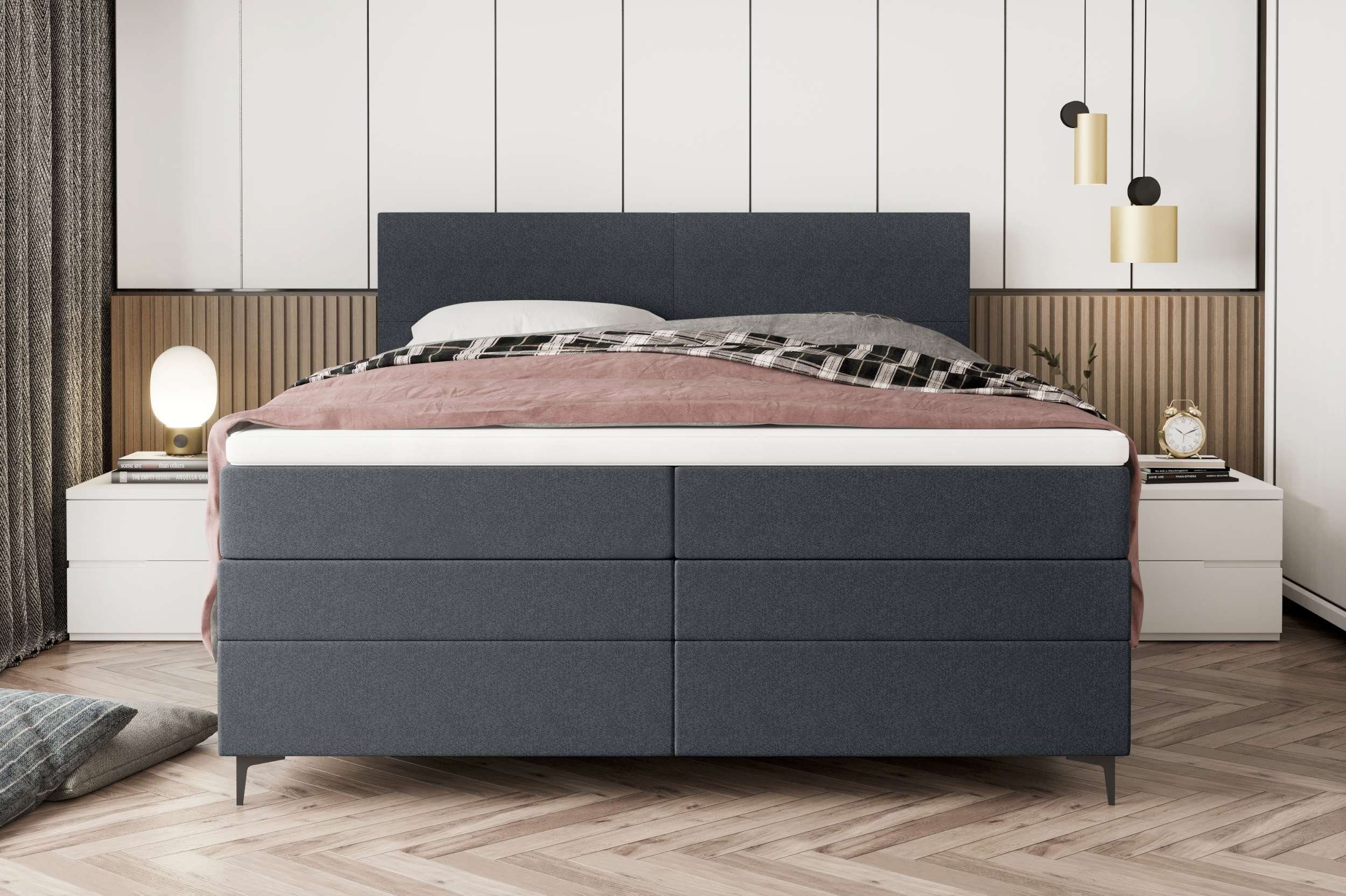 99rooms Boxspringbett Maximus (Schlafzimmerbett, Bett), 140/160/180 günstig online kaufen