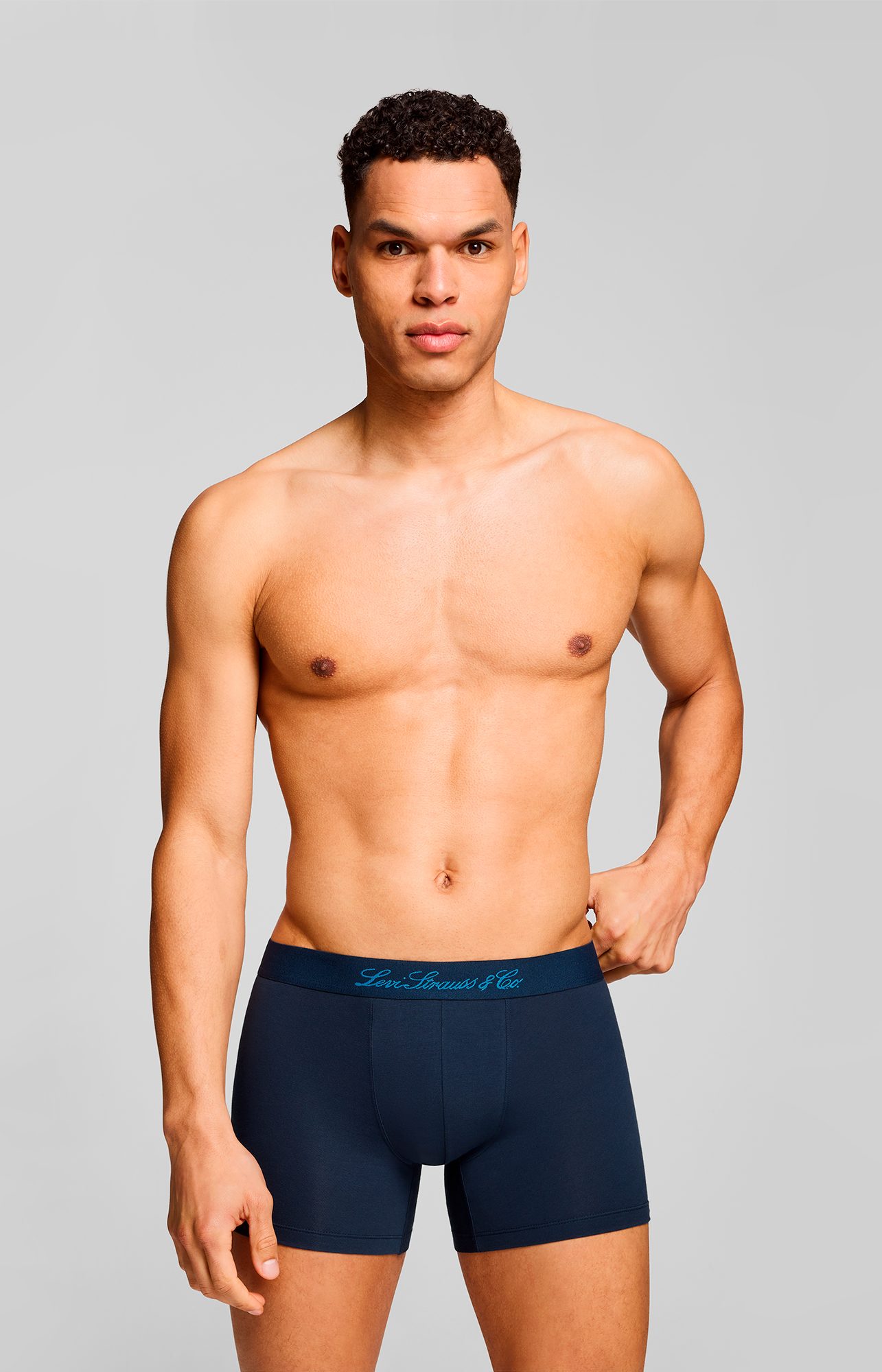 Levi's® Boxershorts LEVIS MEN WESTERN AOP BOXER BRIEF 2P (2er Pack) ohne Eingriff, mit elastischem Logobund