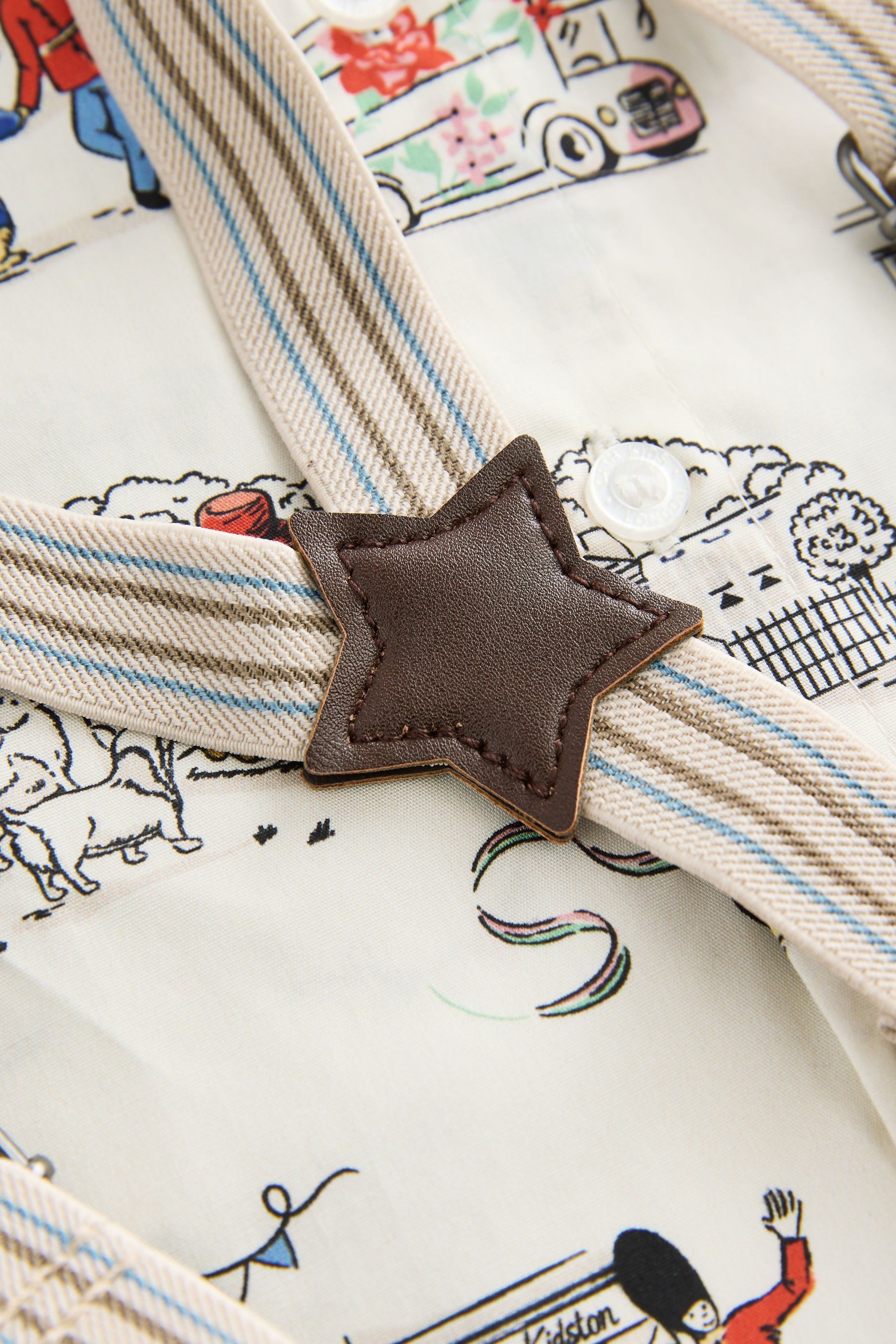 Next Shirt & Shorts Hemd, Hosenträger, Shorts und Fliege im Set (4-tlg)