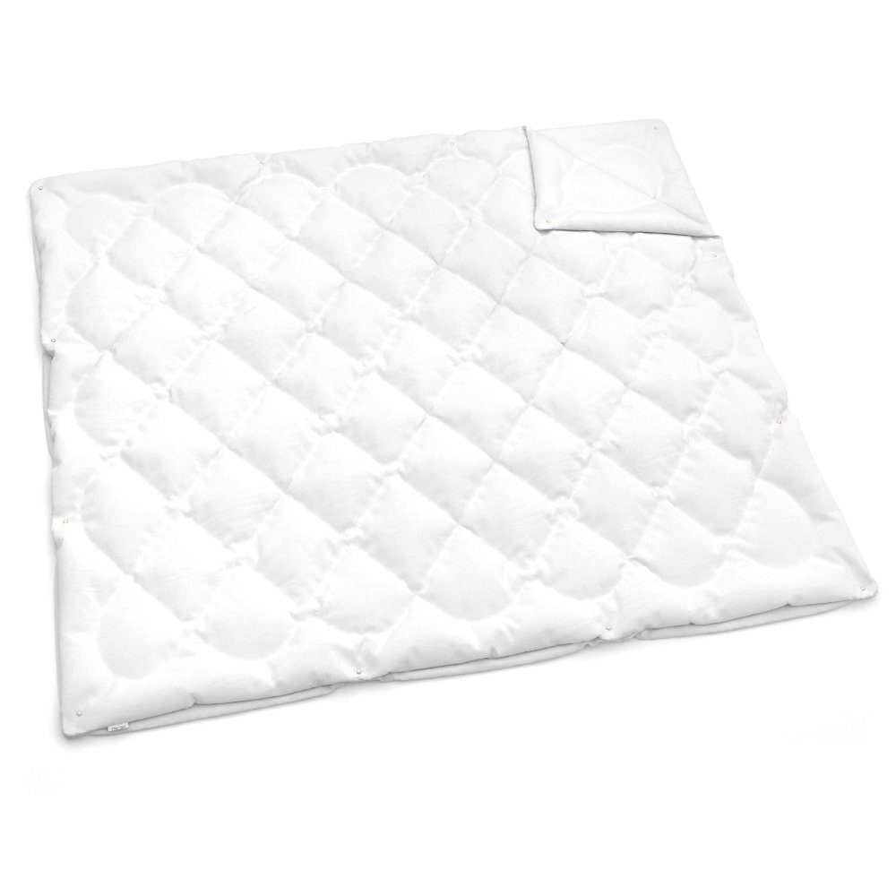 Bett, »Details zu Bettdecke Weiß Winterdecke 220x200 schadstoffgeprüft