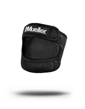 Mueller Sports Medicine Kniebandage Adjustable Max Knee Strap, mit 4 Kompressions-Röhrchen, Unisize