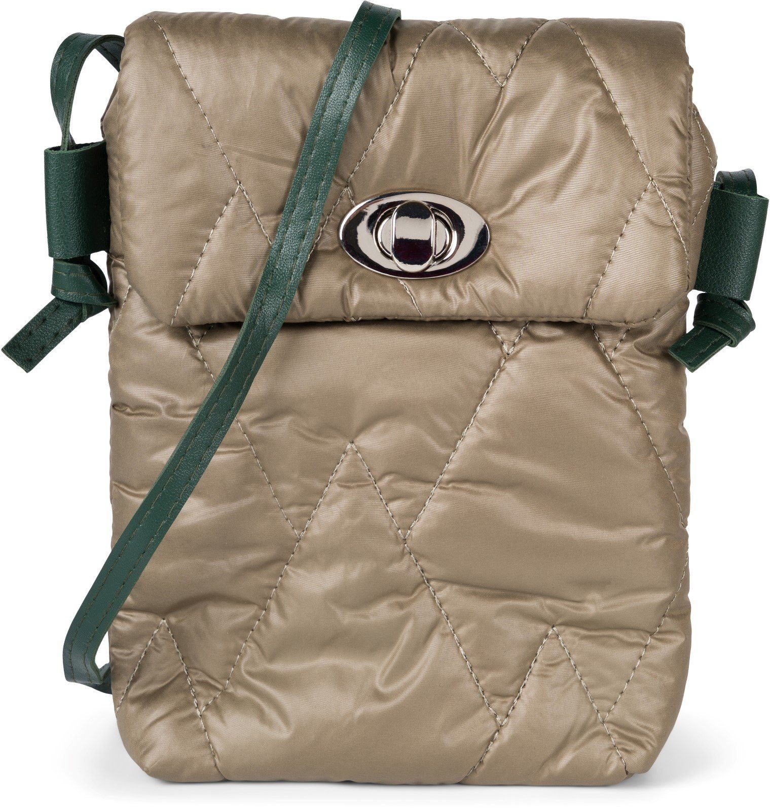 styleBREAKER Mini Bag Stepp Umhängetasche Rauten (1-tlg)