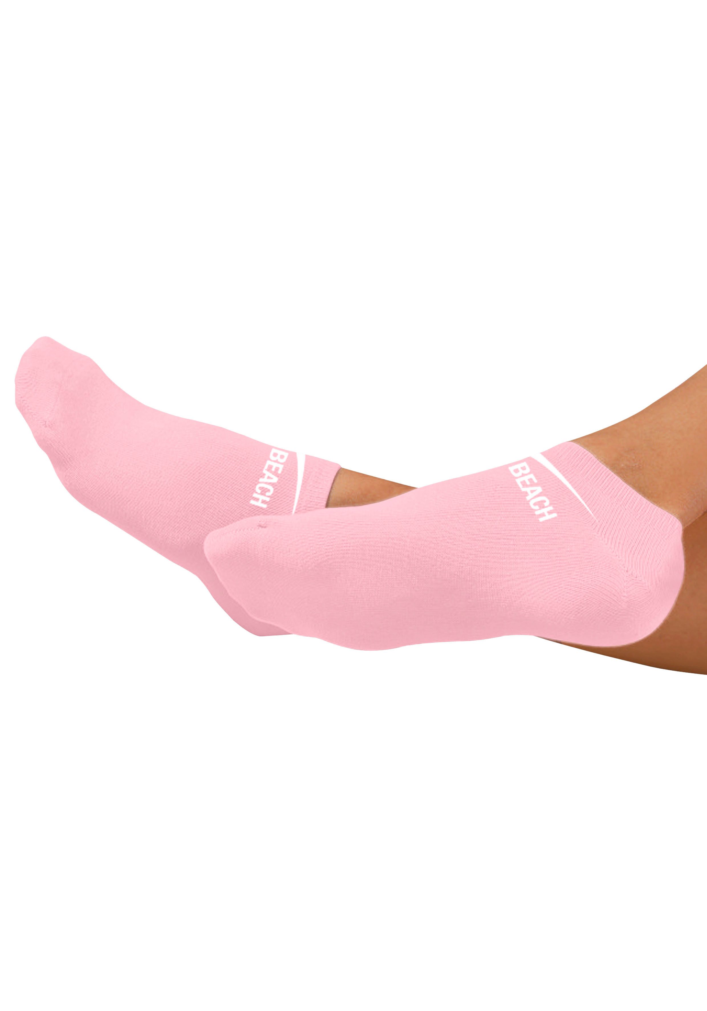 Venice Beach Sneakersocken (Packung, 6-Paar) perfekte Passform durch LYCRA-Anteil