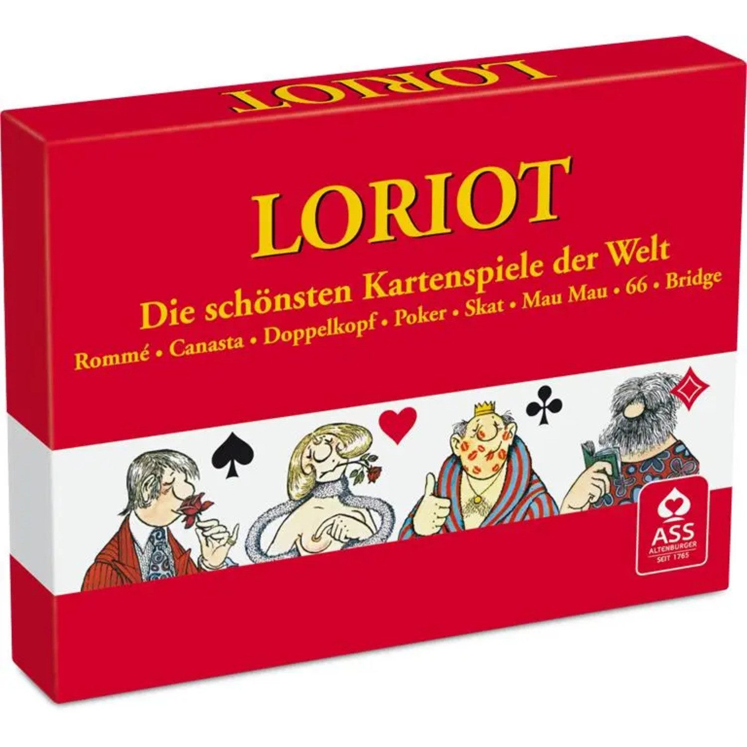 Cartamundi Spiel Loriot Rommé