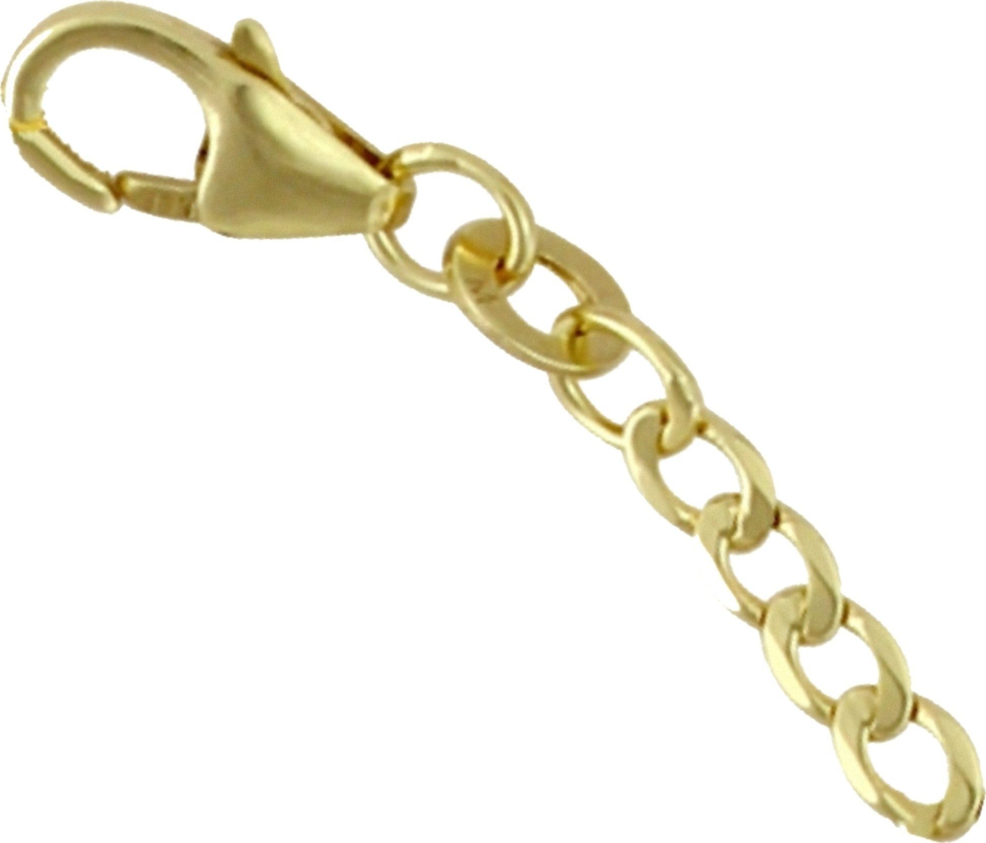GoldDream Kette mit Einhänger GoldDream Verlängerungskette 3cm 333 Gold,  Damen Halsketten Verlängerung aus 333 Gelbgold - 8 Karat, Farbe: gold