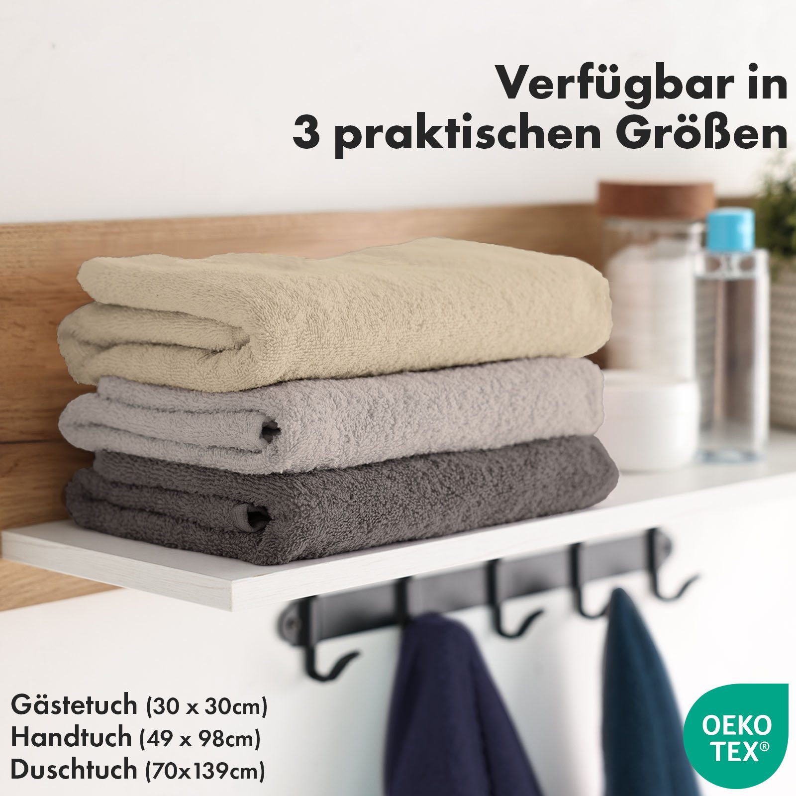 Kubus Handtuch Loomify, Weich, saugstark und günstig online kaufen