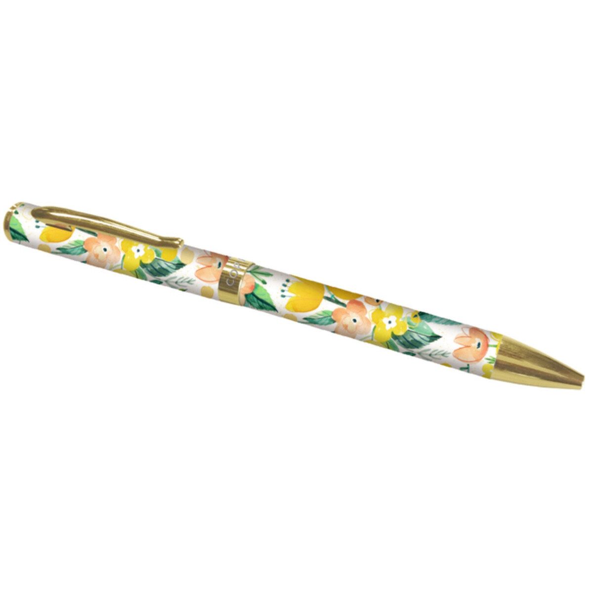 Coppenrath Kugelschreiber Coppenrath Verlag Kugelschreiber All about yellow, 1 Stück, 2-fach sor