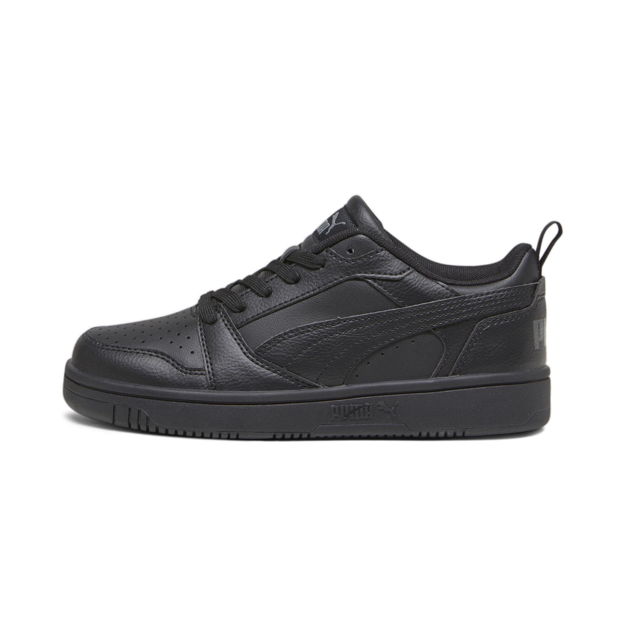 Black Rebound Sneakers Jugendliche Gray PUMA Sneaker Lo V6 Shadow