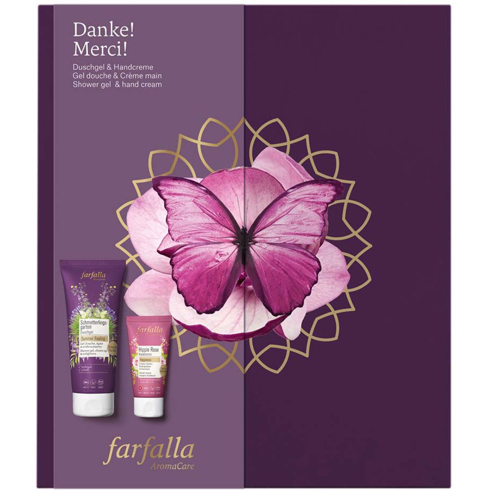 farfalla Duschgel Set Danke Merci, Stk